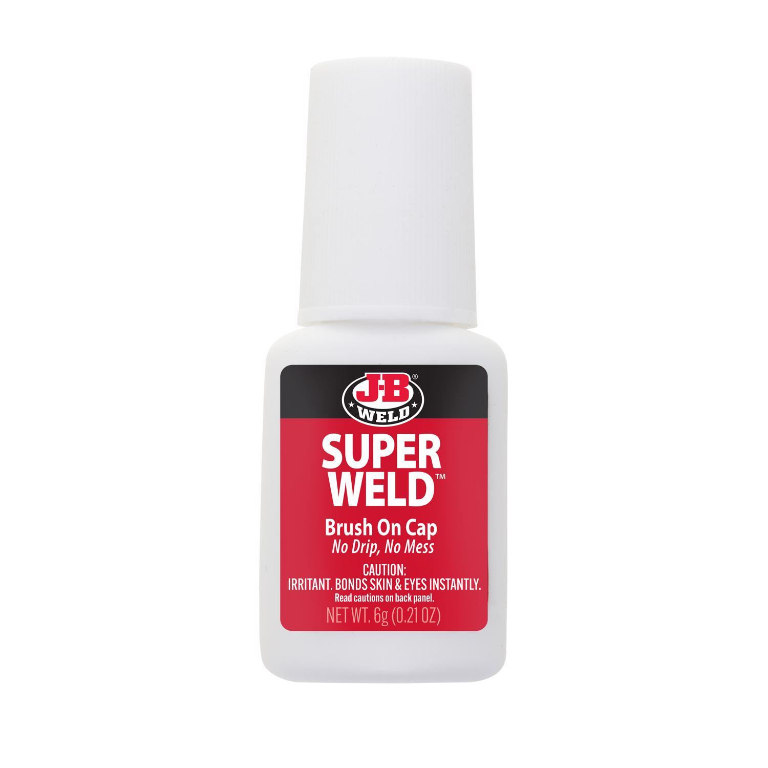 J-B Weld SuperWeld High Strength Glue Clear Super Glue Brush On 0.2 gm
