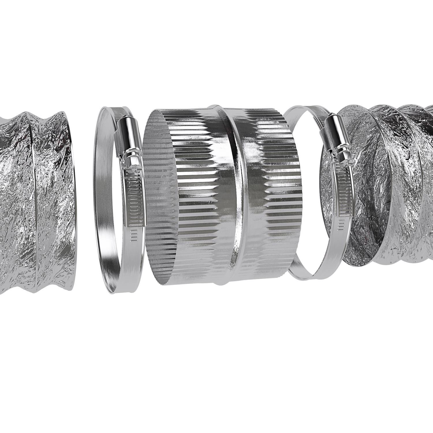 Imperial 6 in. D Galvanized Steel Duct Adapter