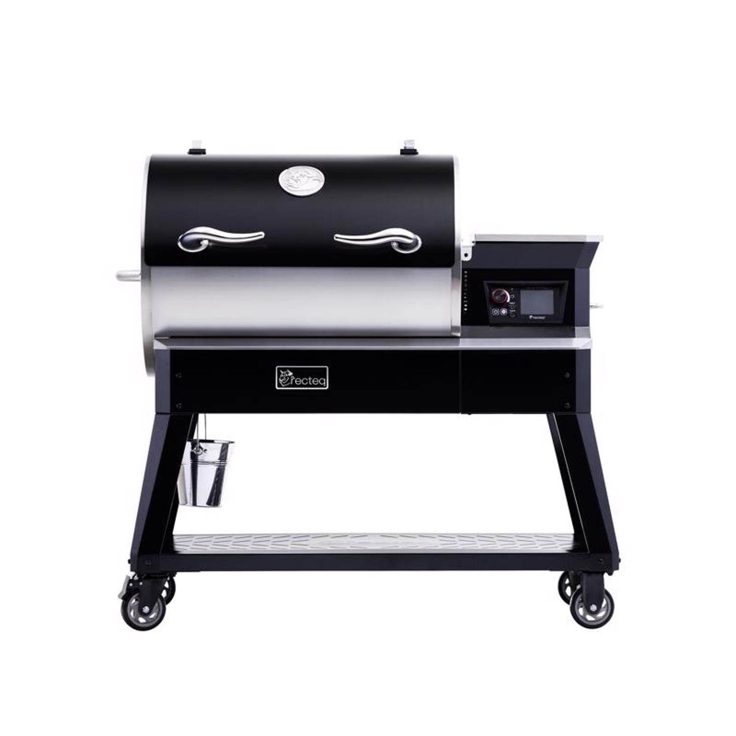 Recteq Deck Boss 900 Wood Pellet WiFi Grill and Smoker Black/Silver
