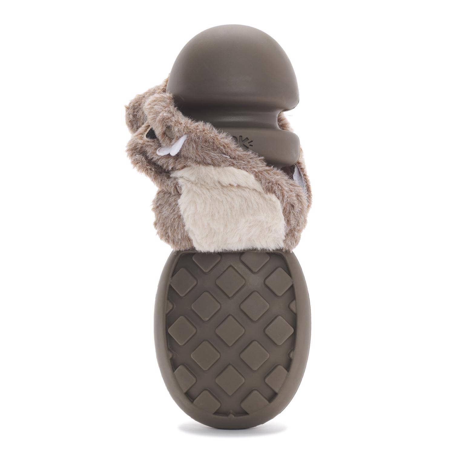 Bark Brown Plush PB Beaver Dog Toy 1 pk