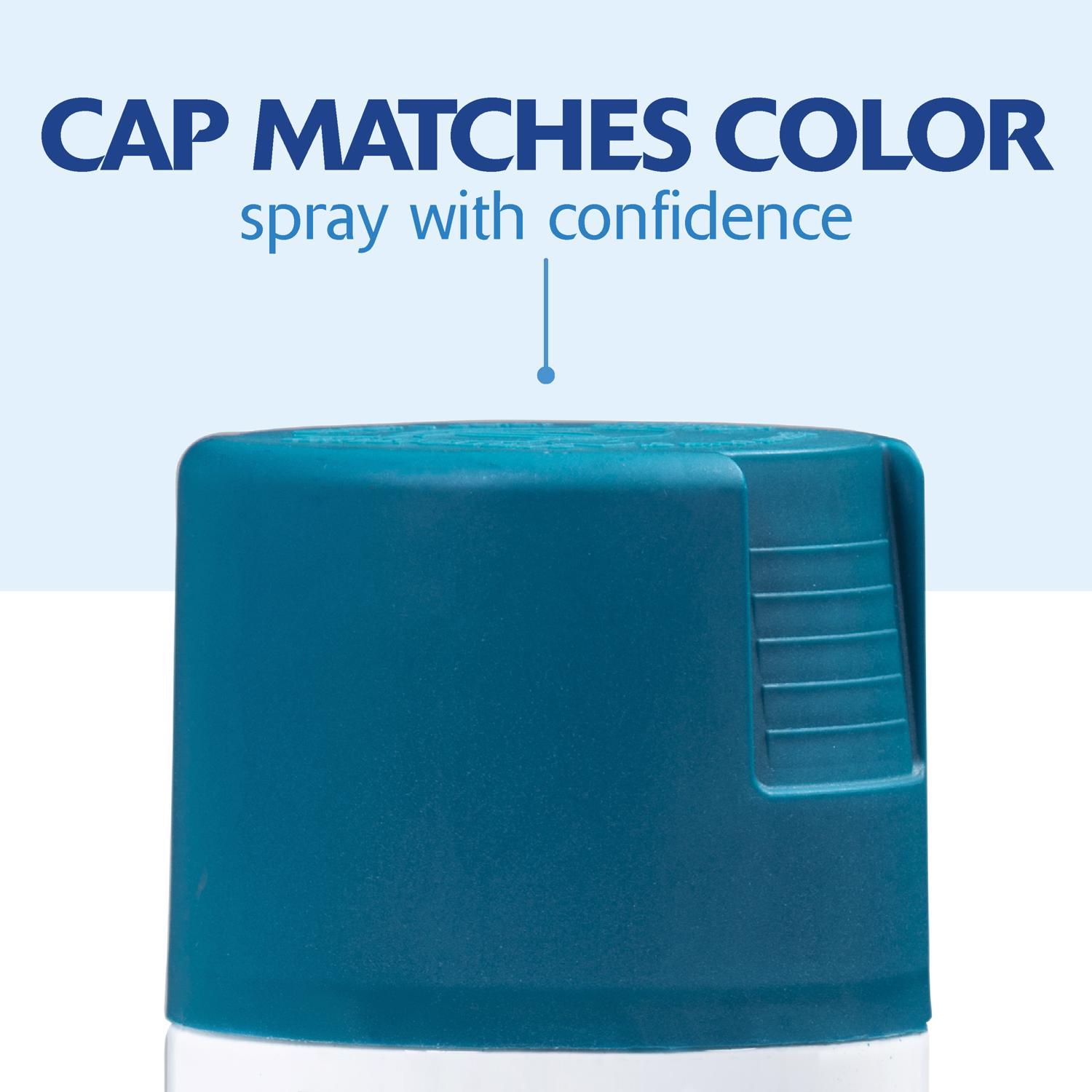 Rust-Oleum Painters Touch 2X Ultra Cover Satin Lagoon Paint+Primer Spray Paint 12 oz