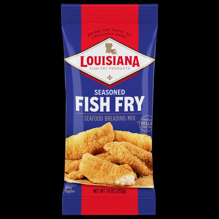 Louisiana Fish Fry Seasoned Fish Fry 10 oz