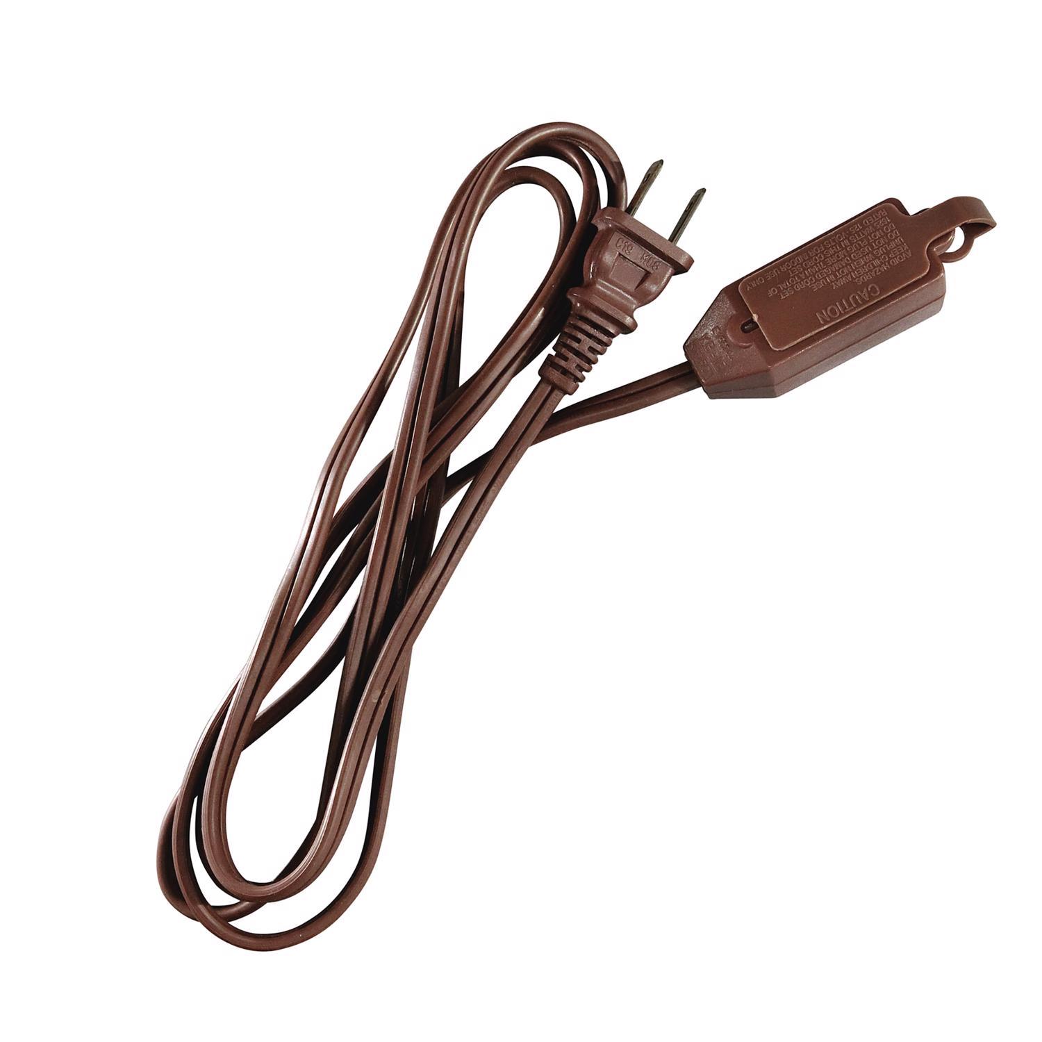 Ace Indoor 9 ft. L Brown Extension Cord 16/2 SPT-2