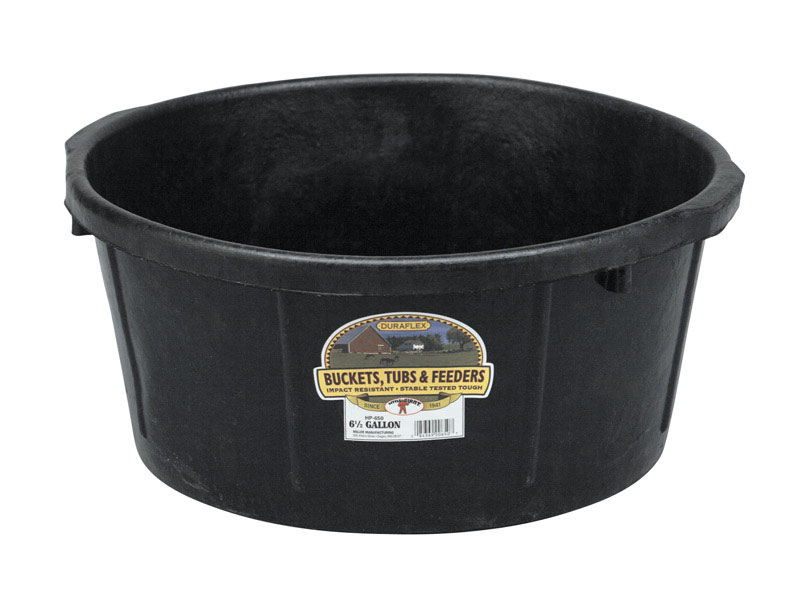 Miller 6.5 gal. All-Purpose Tub For Livestock 8 in. H x 18 in. D