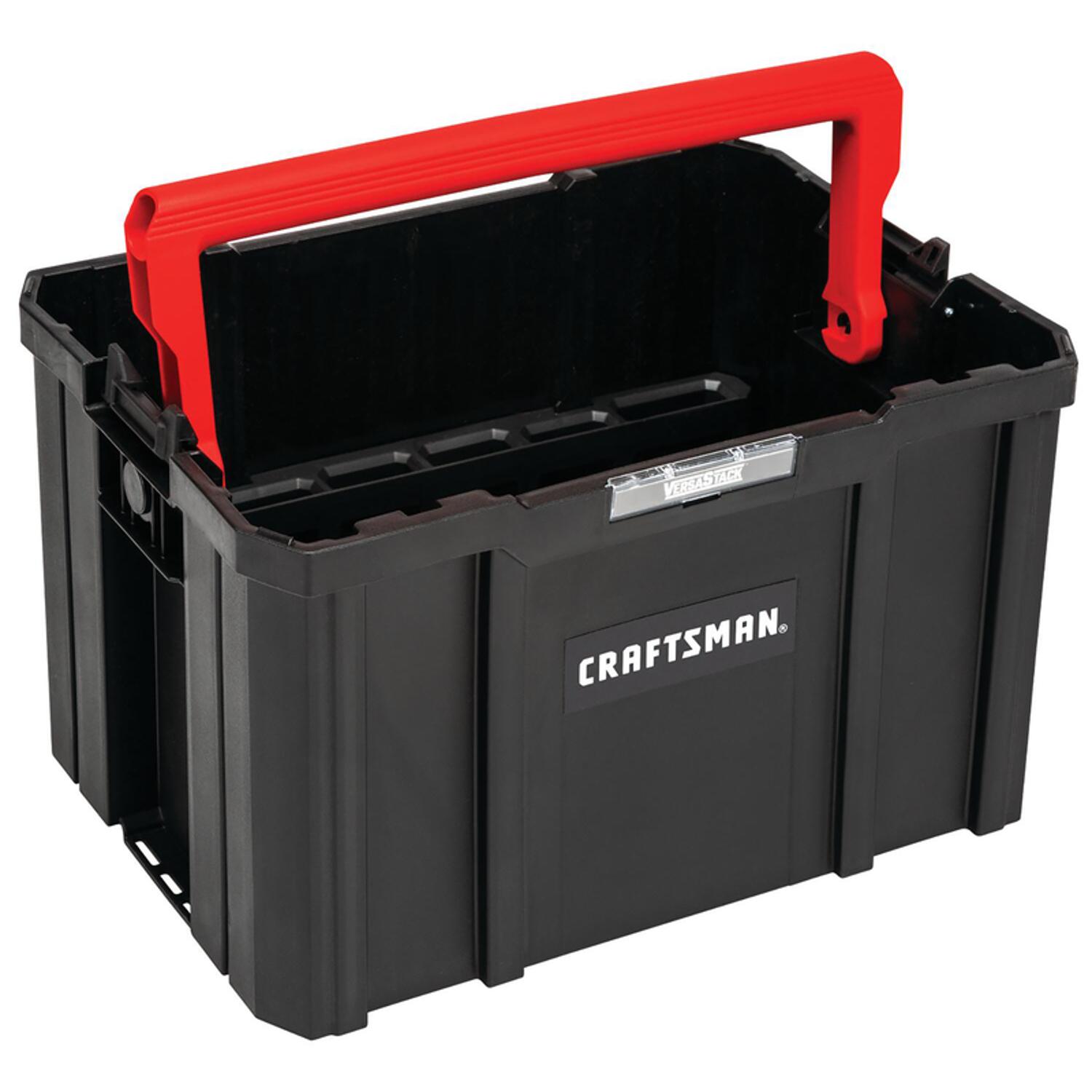 CRAFTSMAN VERSASTACK 17 in. Tool Tote Black/Red