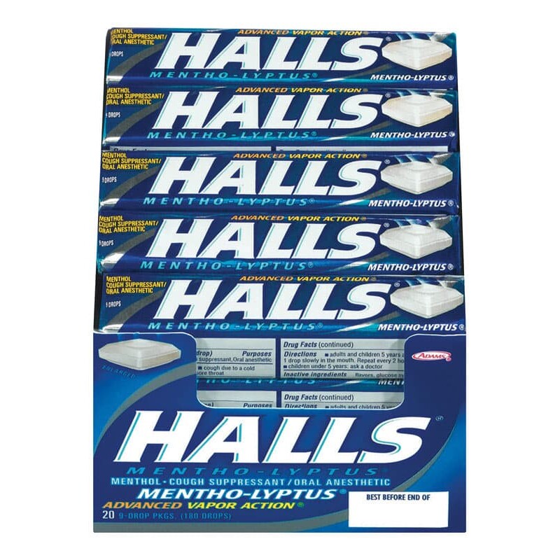 Halls Cold Remedy Lozenges 1 pk