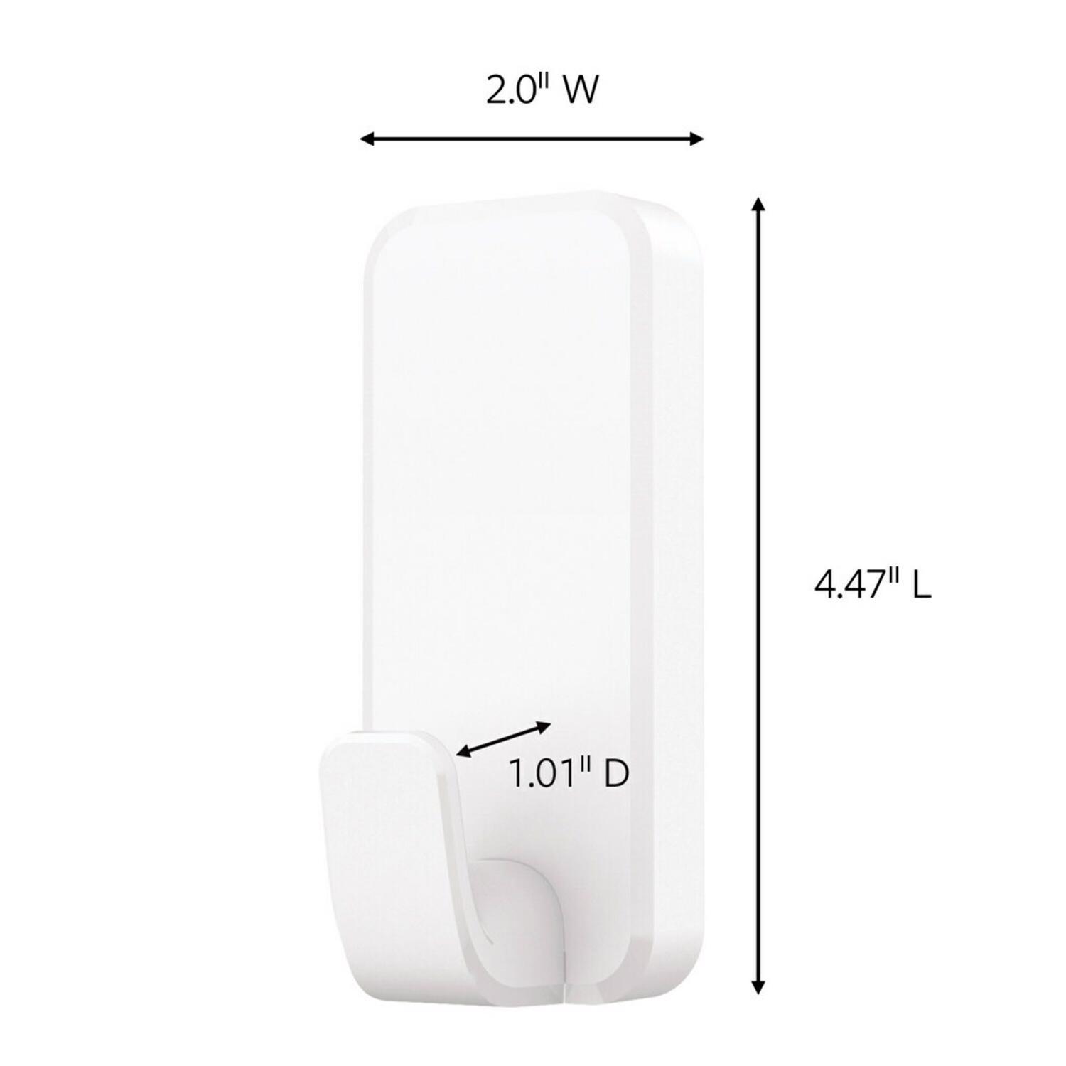 3M Command Extra Large Plastic Hook 4.47 in. L 1 pk