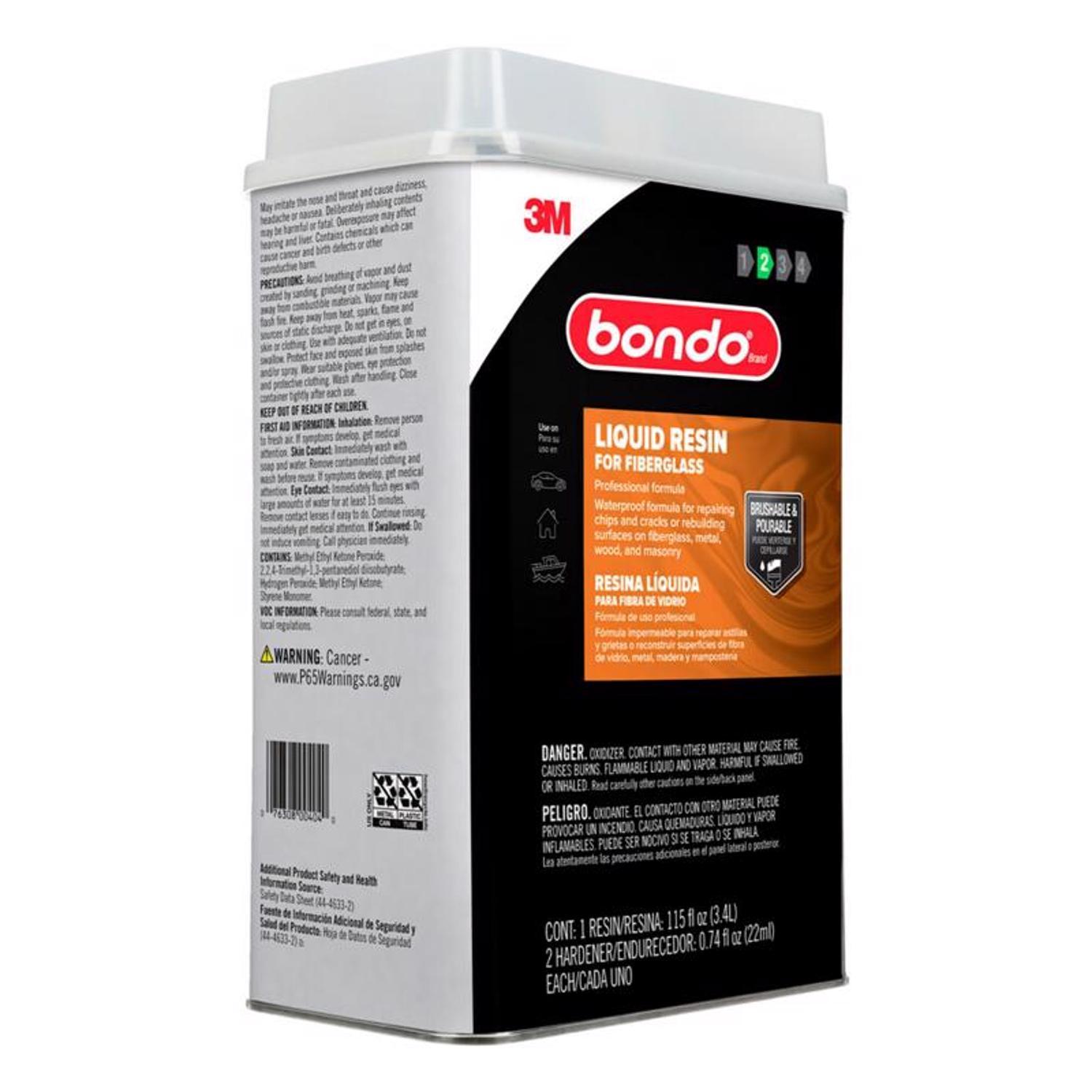 Bondo Fiberglass Resin 1 gal