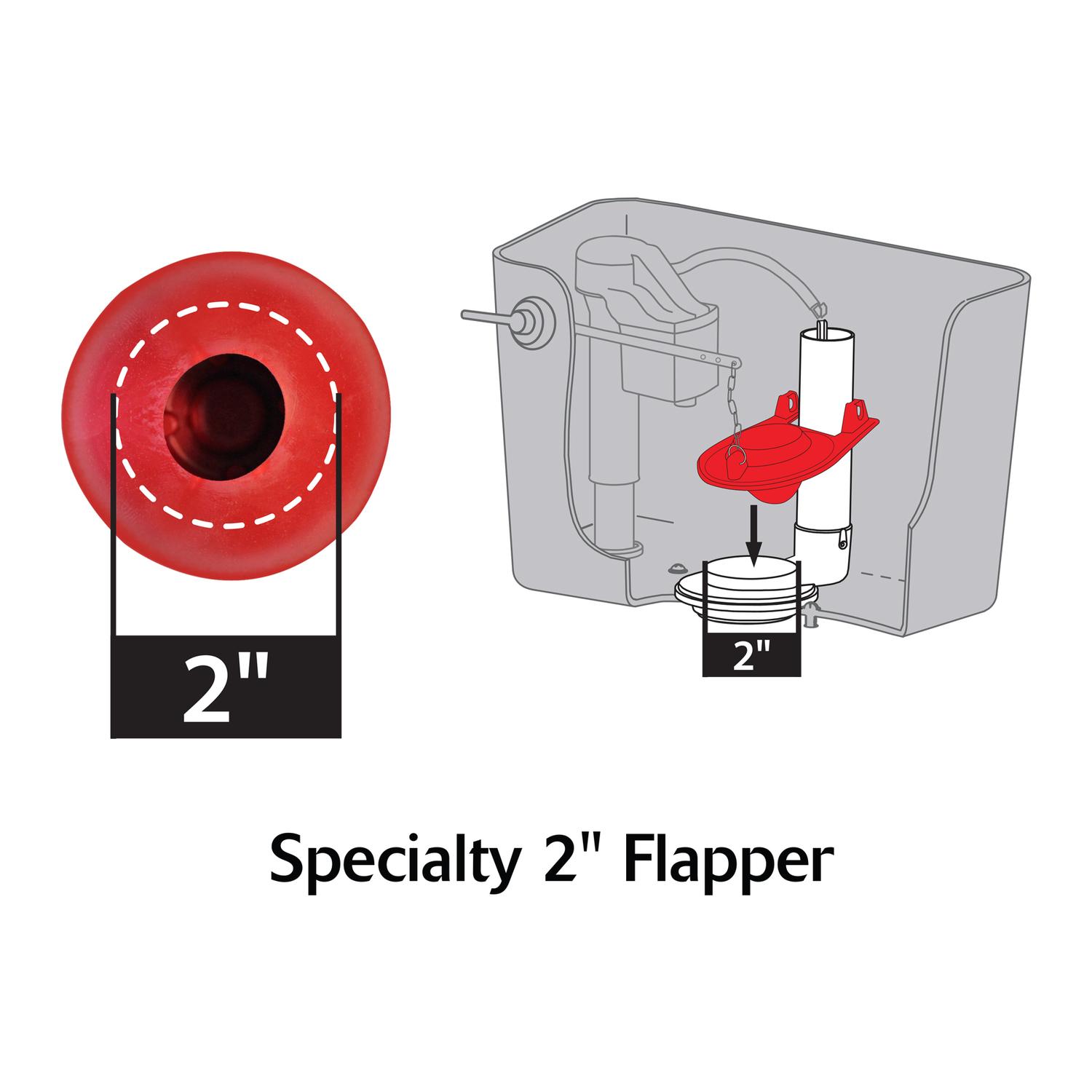 Korky Fits Kohler and Eljer Toilet Tank Ball