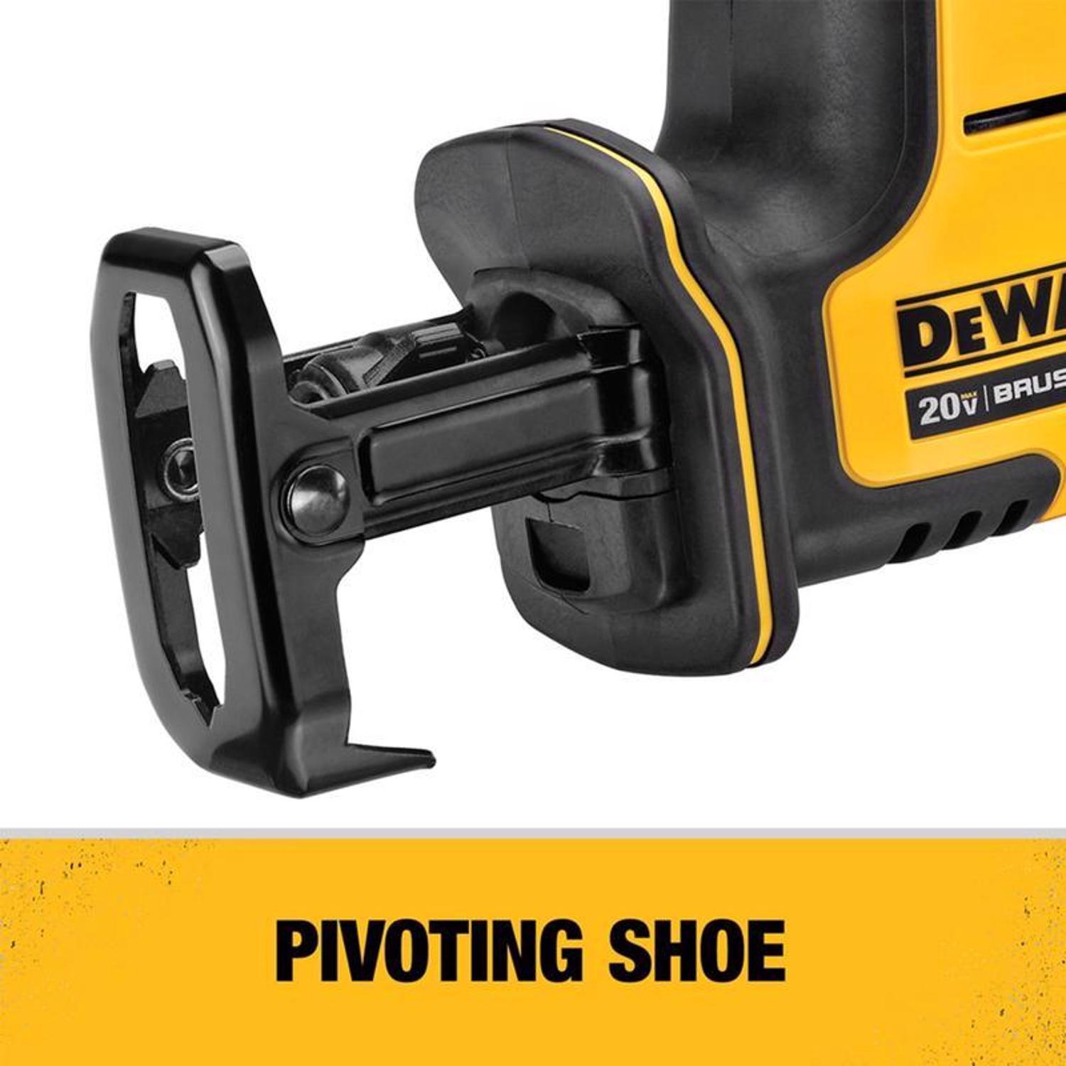 DeWalt 20V MAX ATOMIC Cordless Brushless One-Handed Reciprocating Saw Tool Only
