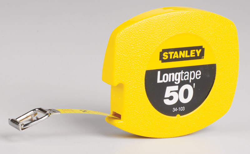 Stanley 50 ft. L X 0.38 in. W Long Tape Measure 1 pk
