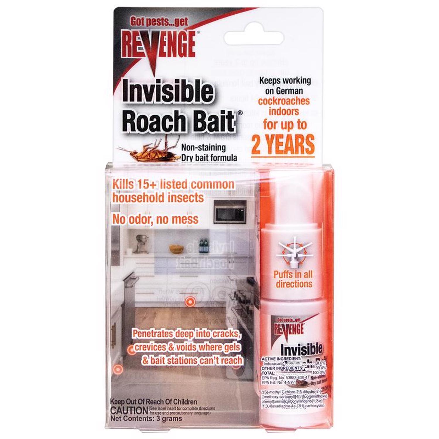 Revenge Invisible Roach Bait 3 Gm