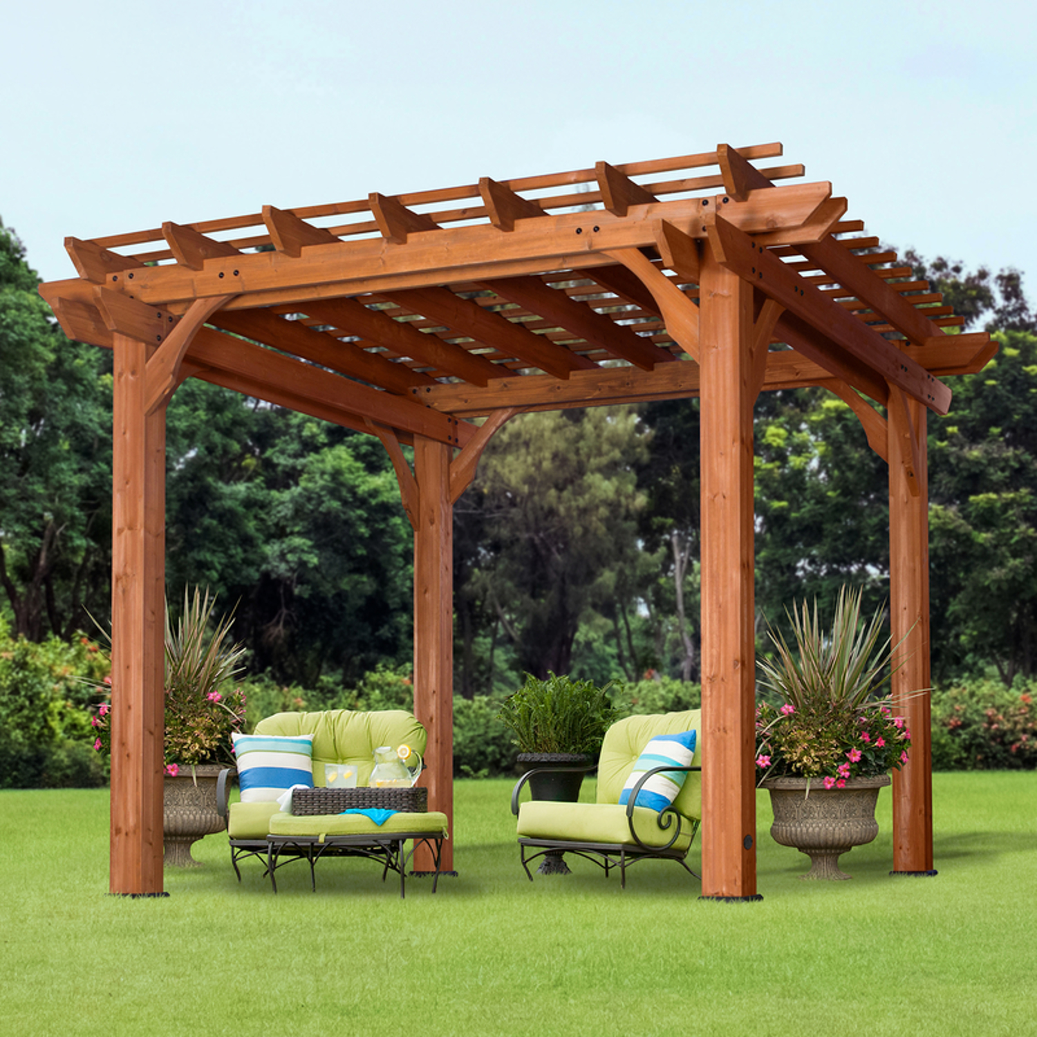 Backyard Discovery Traditional Pergola 7.83' x 10' x 10'