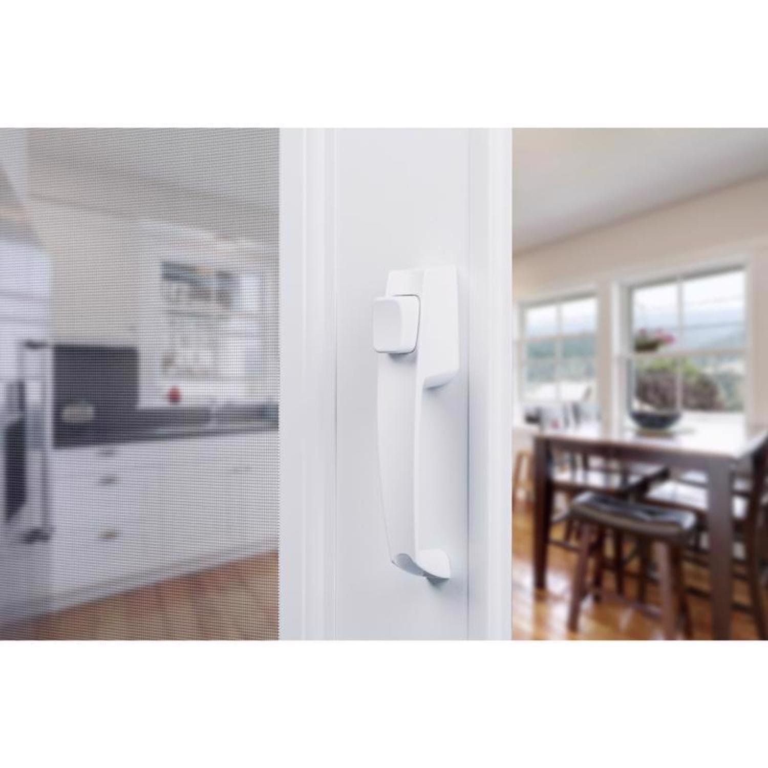 Ace White Aluminum/Steel Pneumatic Screen/Storm Door Closer
