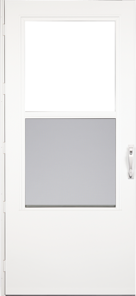 Life-Core® Reversa Screen Storm Door White 32"x81"