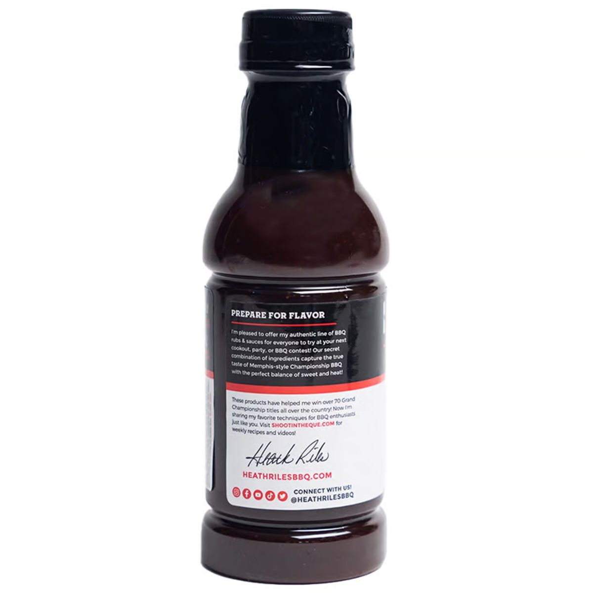 Heath Riles BBQ Sweet BBQ Sauce 16 oz.