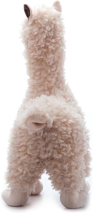The Petting Zoo Alpaca Stuffed Animal Plushie, Gifts for Kids, Wild Onez Zoo Animals, Alpaca Plush Toy 14 in.