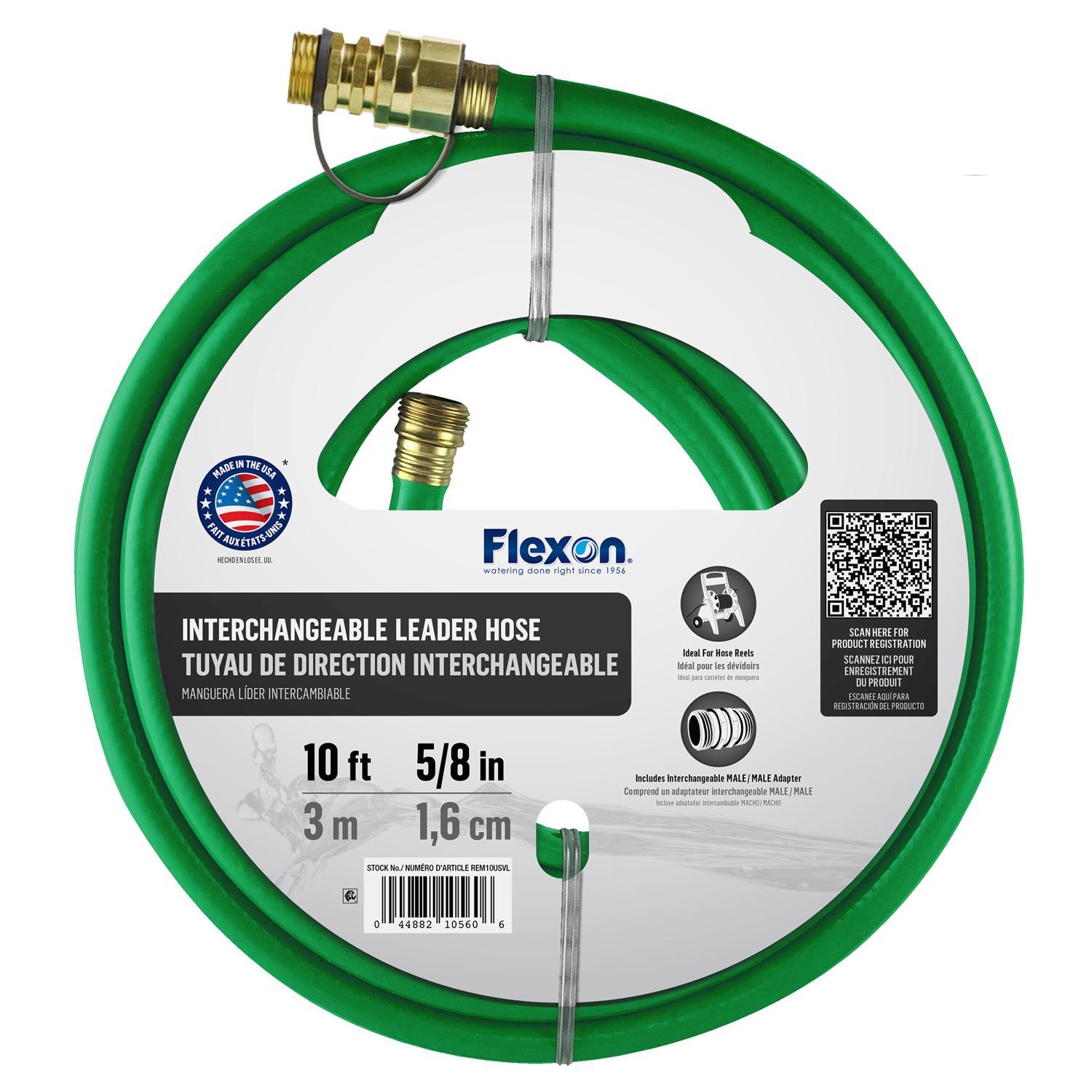Flexon 5/8 in. D X 10 ft. L Medium Duty Leader Hose