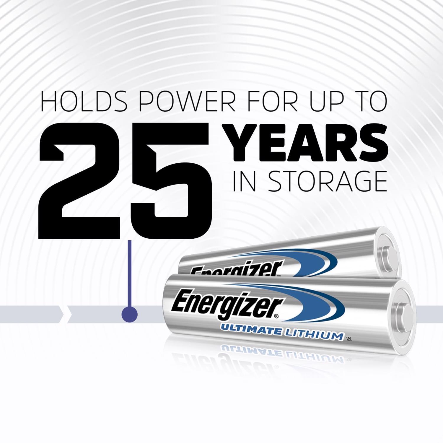 Energizer Ultimate Lithium AA 1.5 V Battery 8 pk