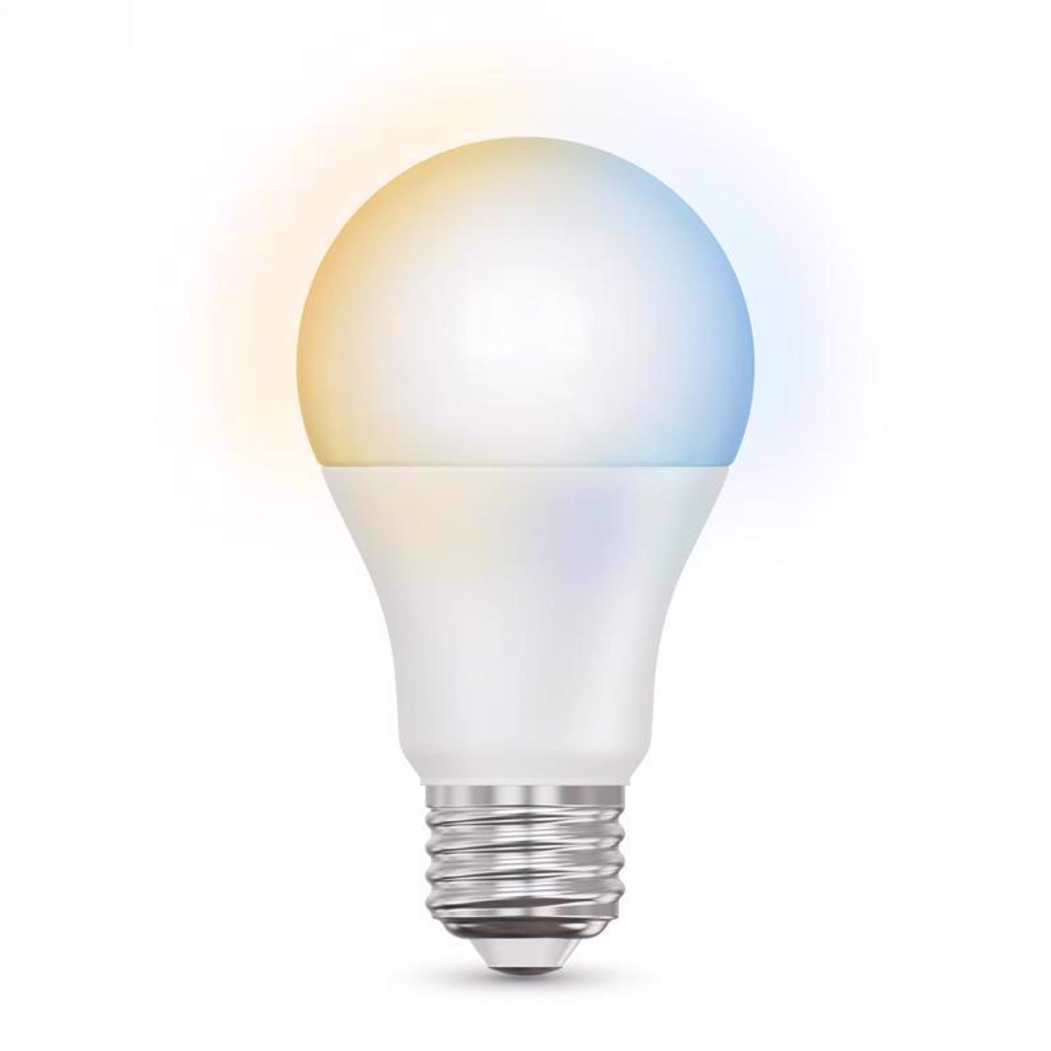 Feit A19 E26 (Medium) Smart-Enabled LED Bulb Tunable White 60 Watt Equivalence 3 pk