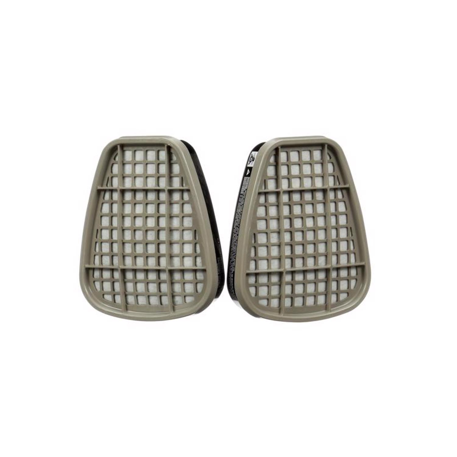 3M KN95 Sanding and Lead Paint Removal Replacement Cartridge 6000 Gray 1 pair