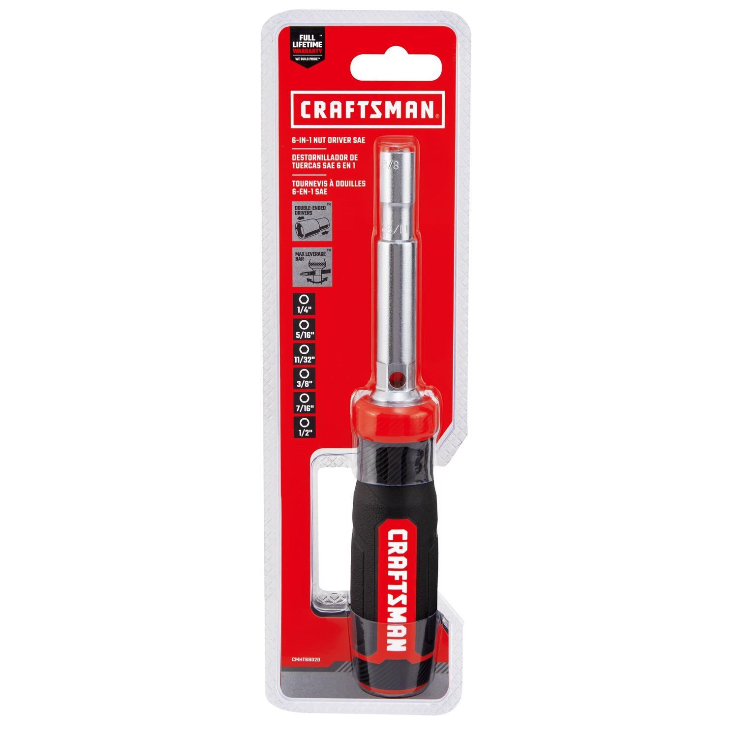 CRAFTSMAN SAE 6-in-1 Nut Driver 1 pc