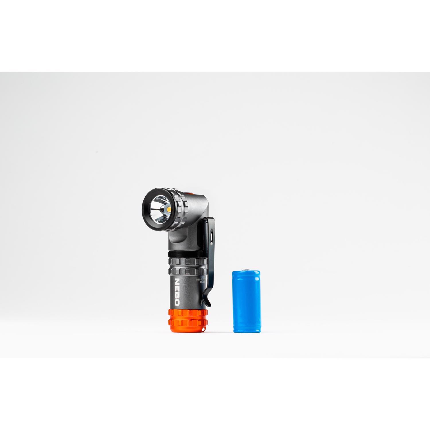 NEBO Franklin 600 lm Storm Gray LED Rechargeable Rechargeable Flashlight