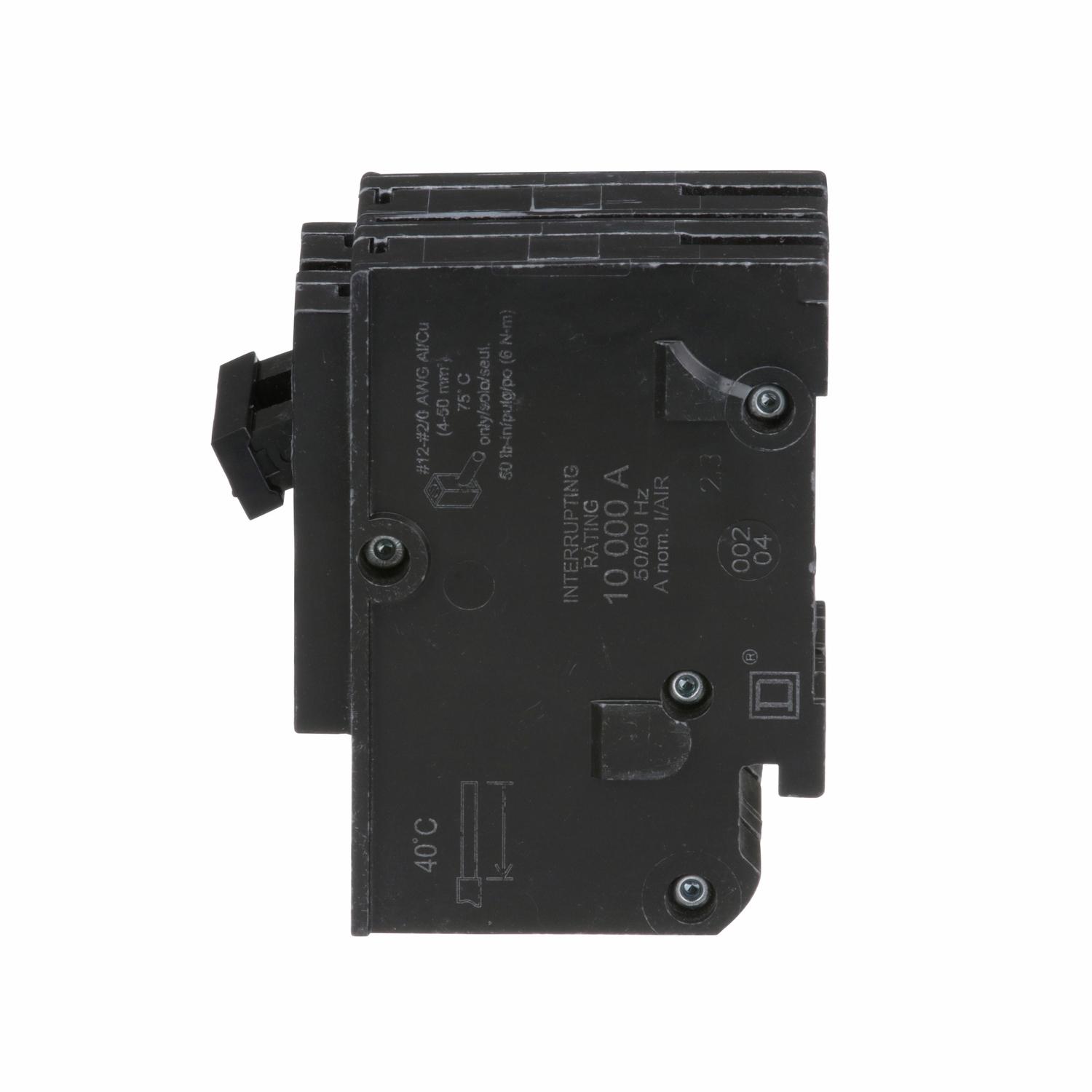 Square D HomeLine 100 amps Surge 2-Pole Circuit Breaker