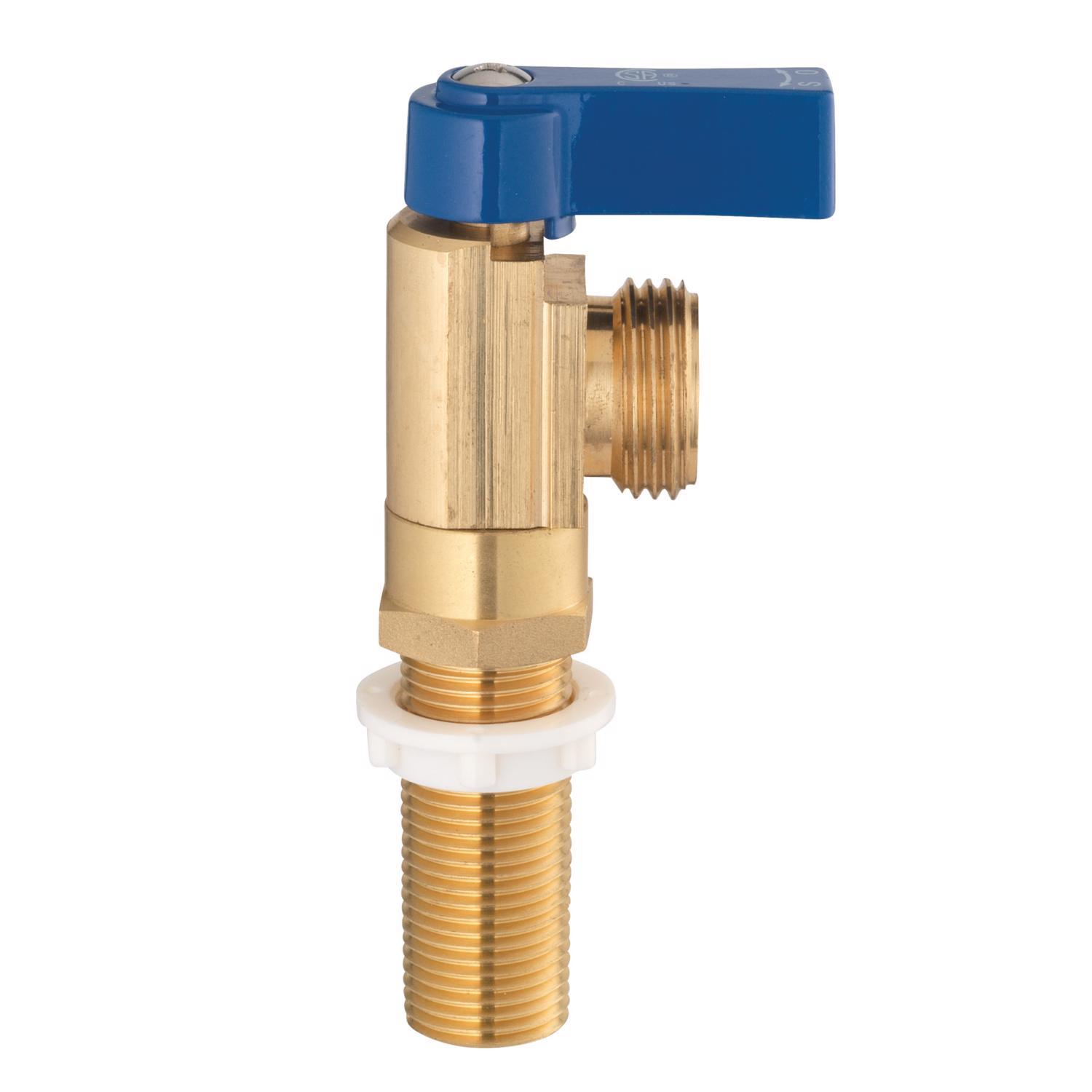 Homewerks 1/2 in. MIP X 3/4 in. MHT Brass Washing Machine Valve