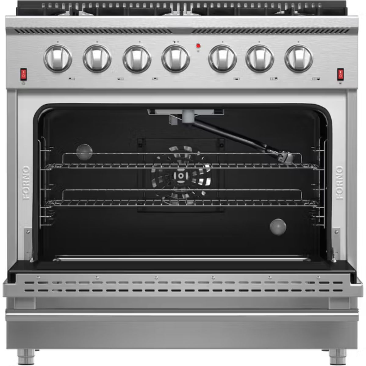 Galiano Professional 36 in. Freestanding Gas Range in Stainless Steel