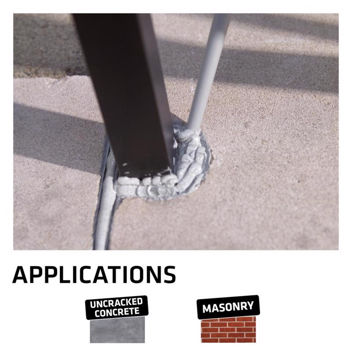 Sika Pro Select High Strength Gray Anchoring Adhesive 10.1 oz