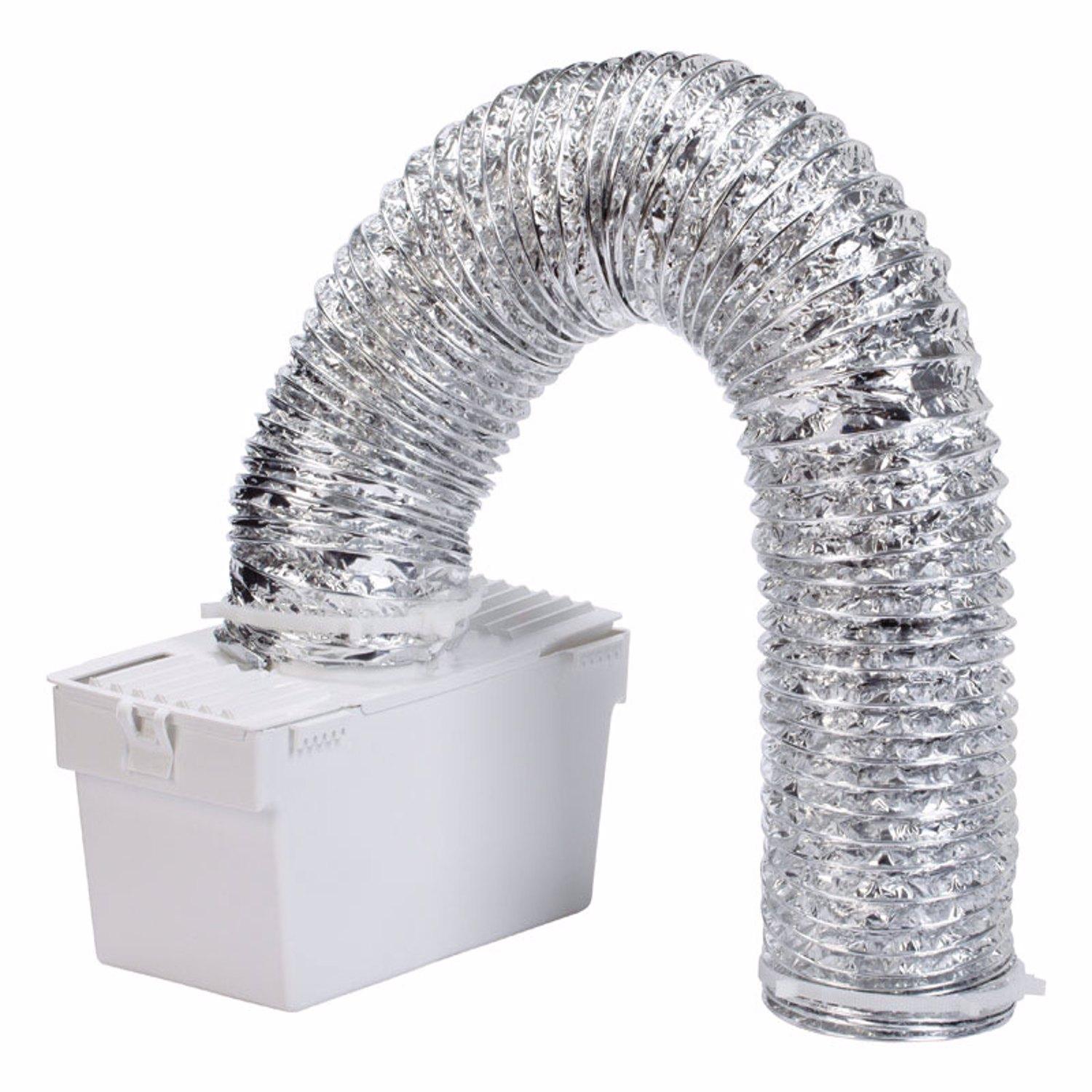 Ace 4 in. W X 4 in. L White Plastic Lint Trap