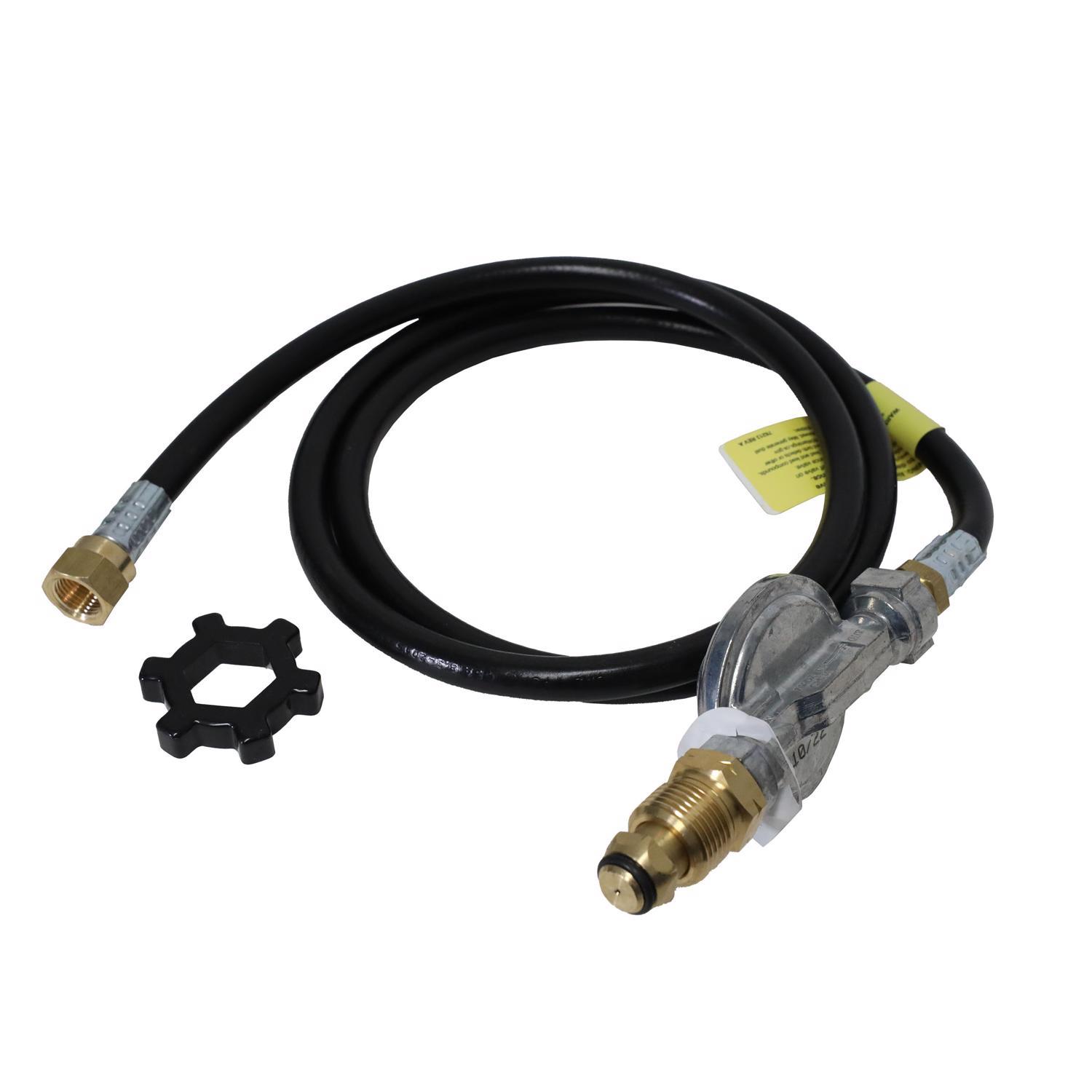 Mr. Heater 3/8 in. D X 5 ft. L Brass/Plastic Hose Assembly and Regulator