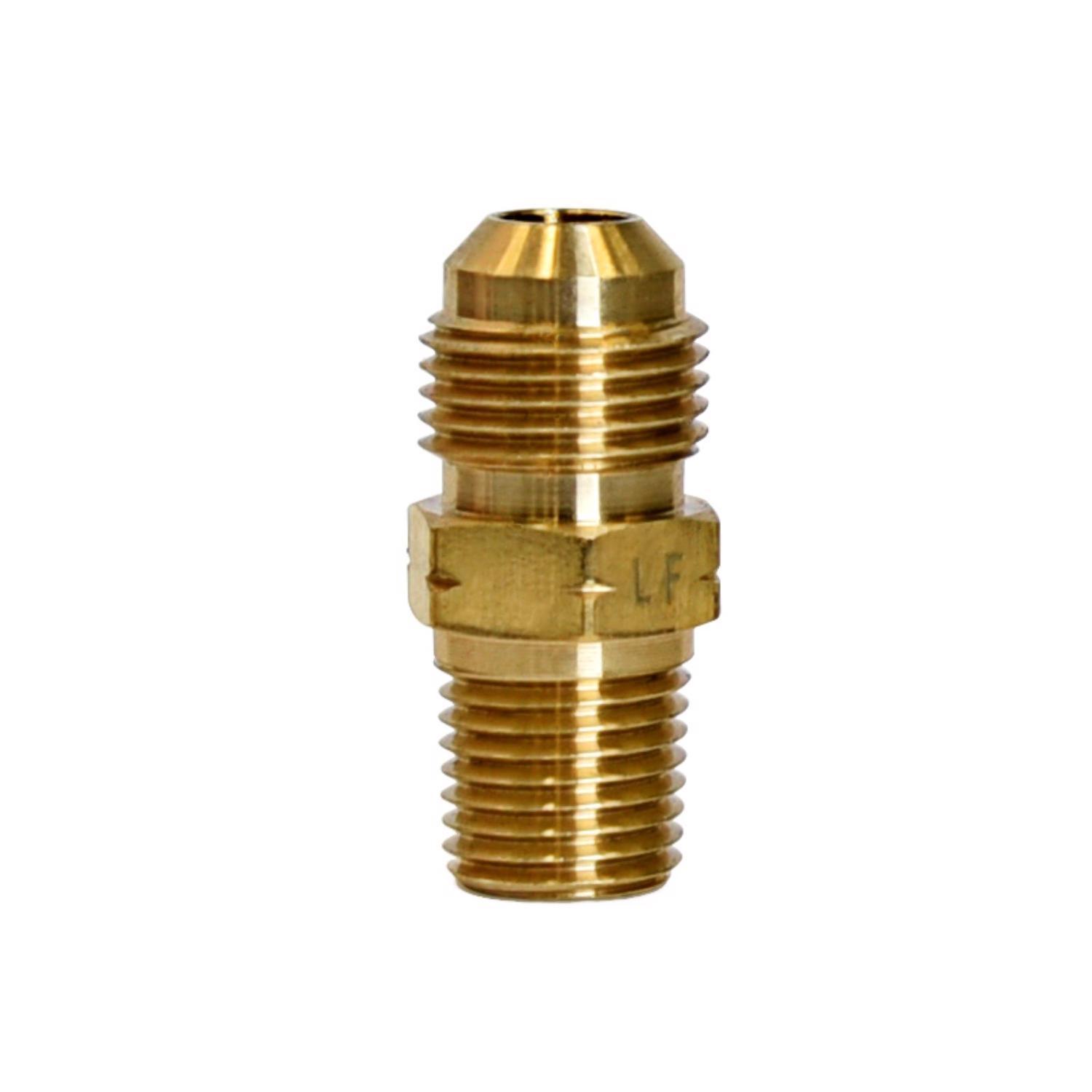 ATC 3/8 in. Flare 1/4 in. D Male Brass Adapter