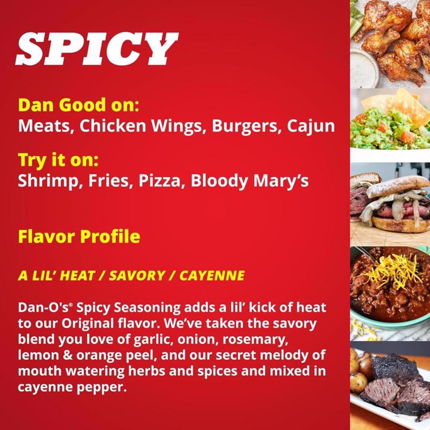 Dan-O's Spicy Seasoning 3.5 oz