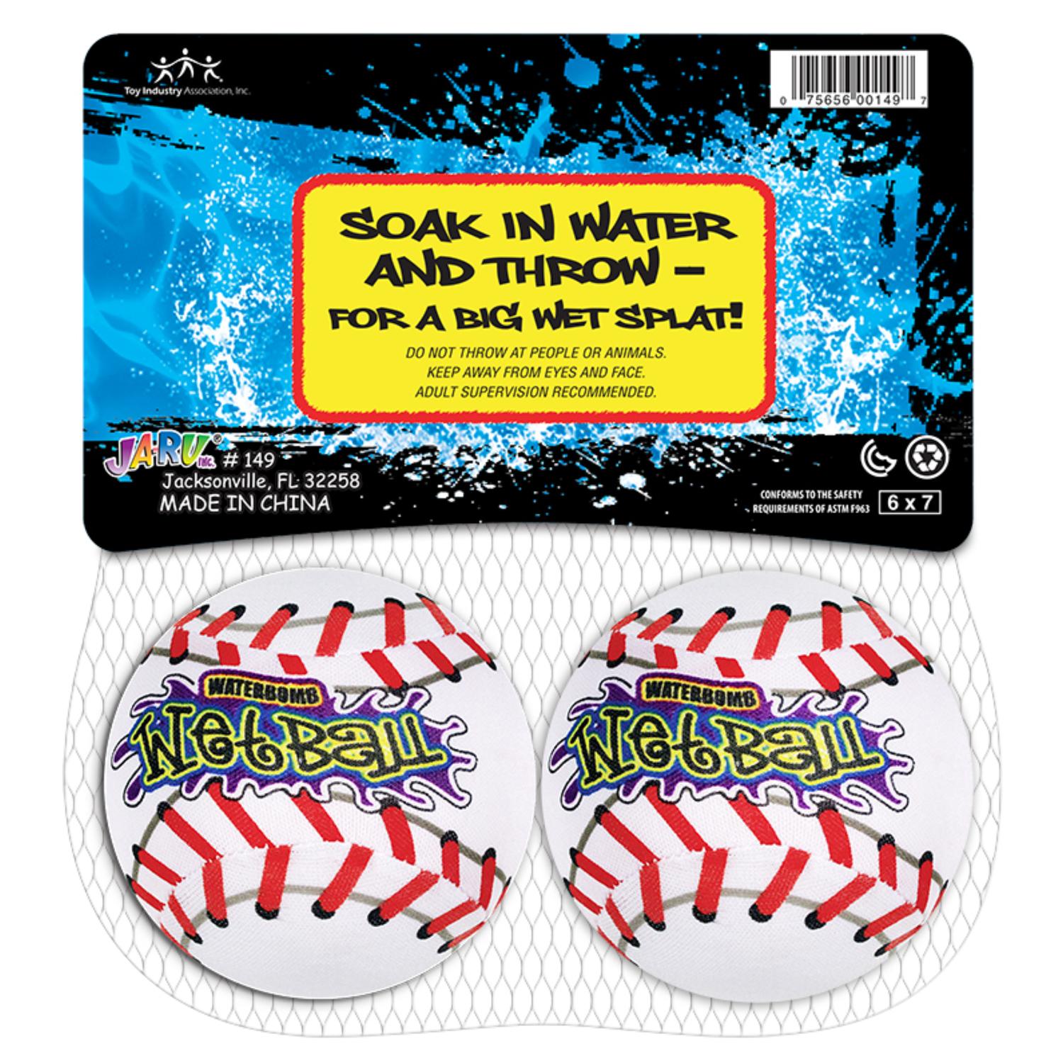 Ja-Ru Water Bomb Outdoor Water Toys Water Balls Foam 1 Pack