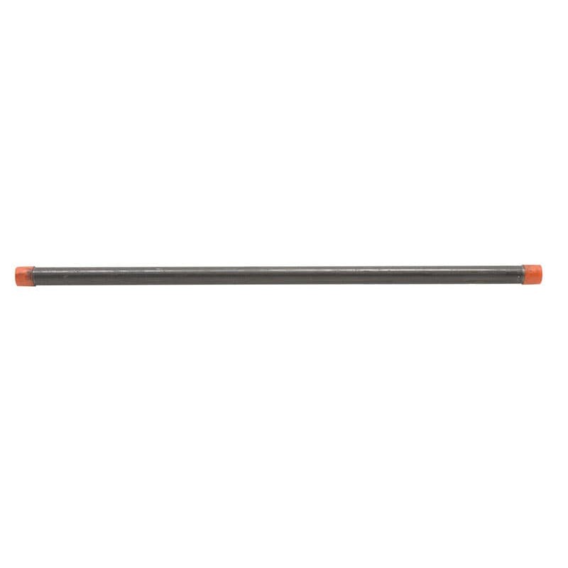 B&K Mueller 1/2 in. D X 24 in. L Black Steel Pre-Cut Pipe