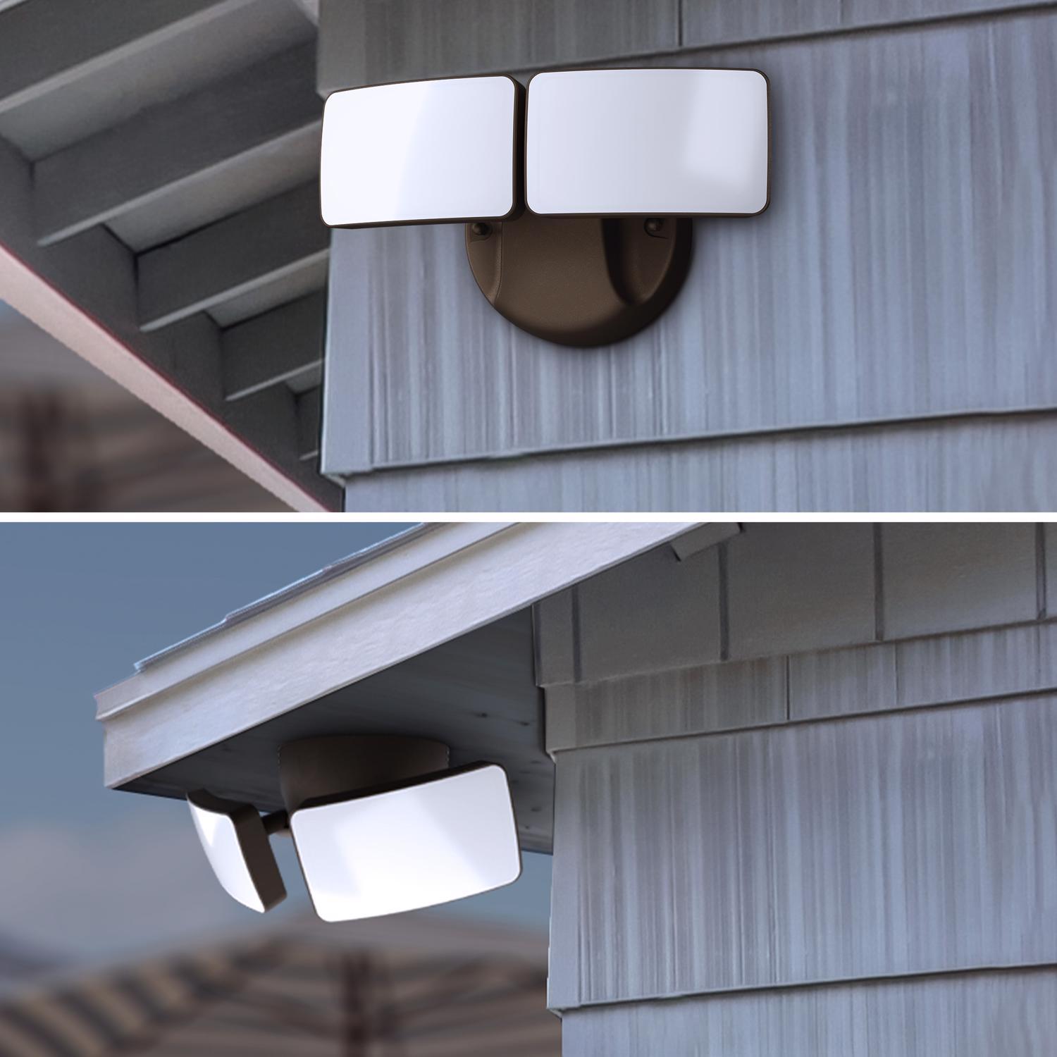 Feit LED Dusk to Dawn Hardwired LED Bronze Security Floodlight