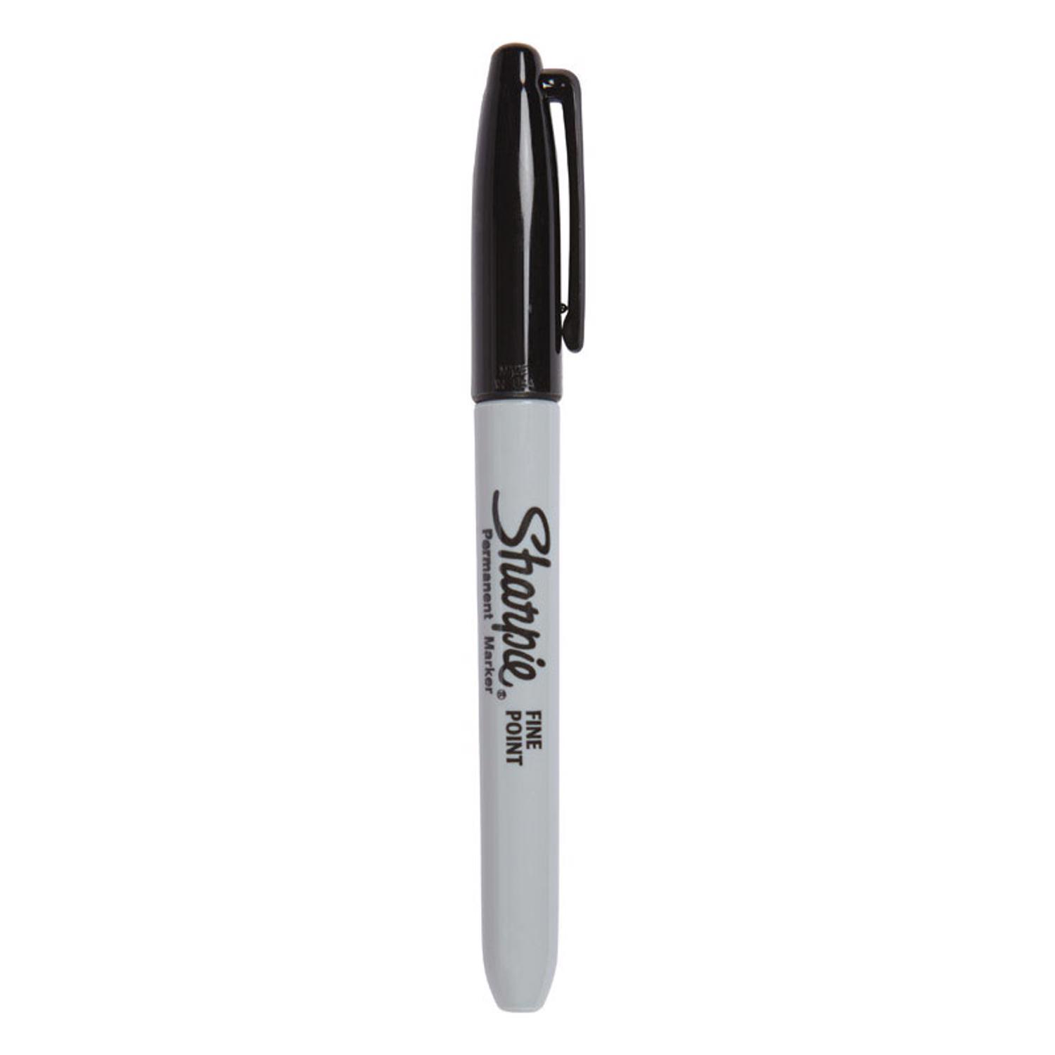 Sharpie Black Fine Tip Permanent Marker 2 pk
