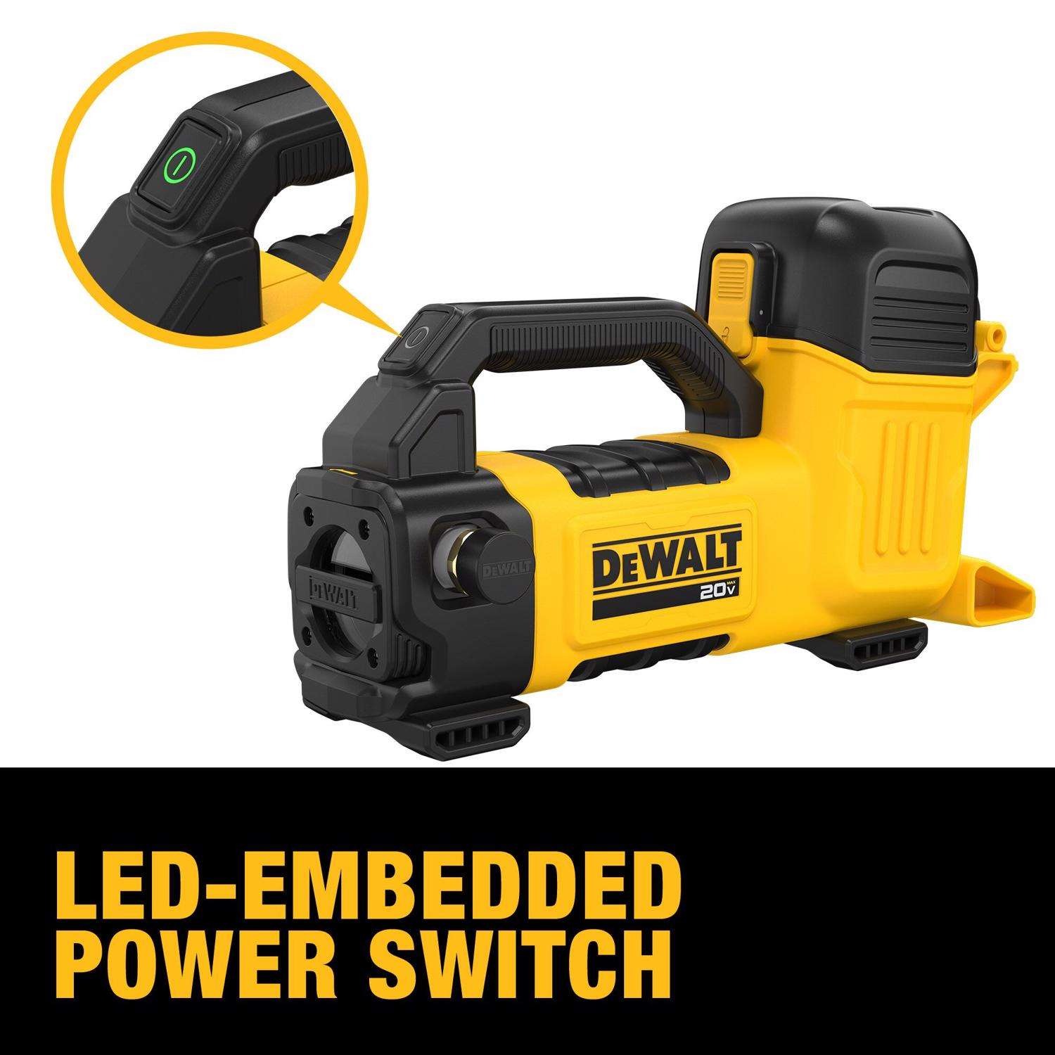 DeWalt 20V MAX 270 gal Polycarbonate Automatic Battery Transfer Pump