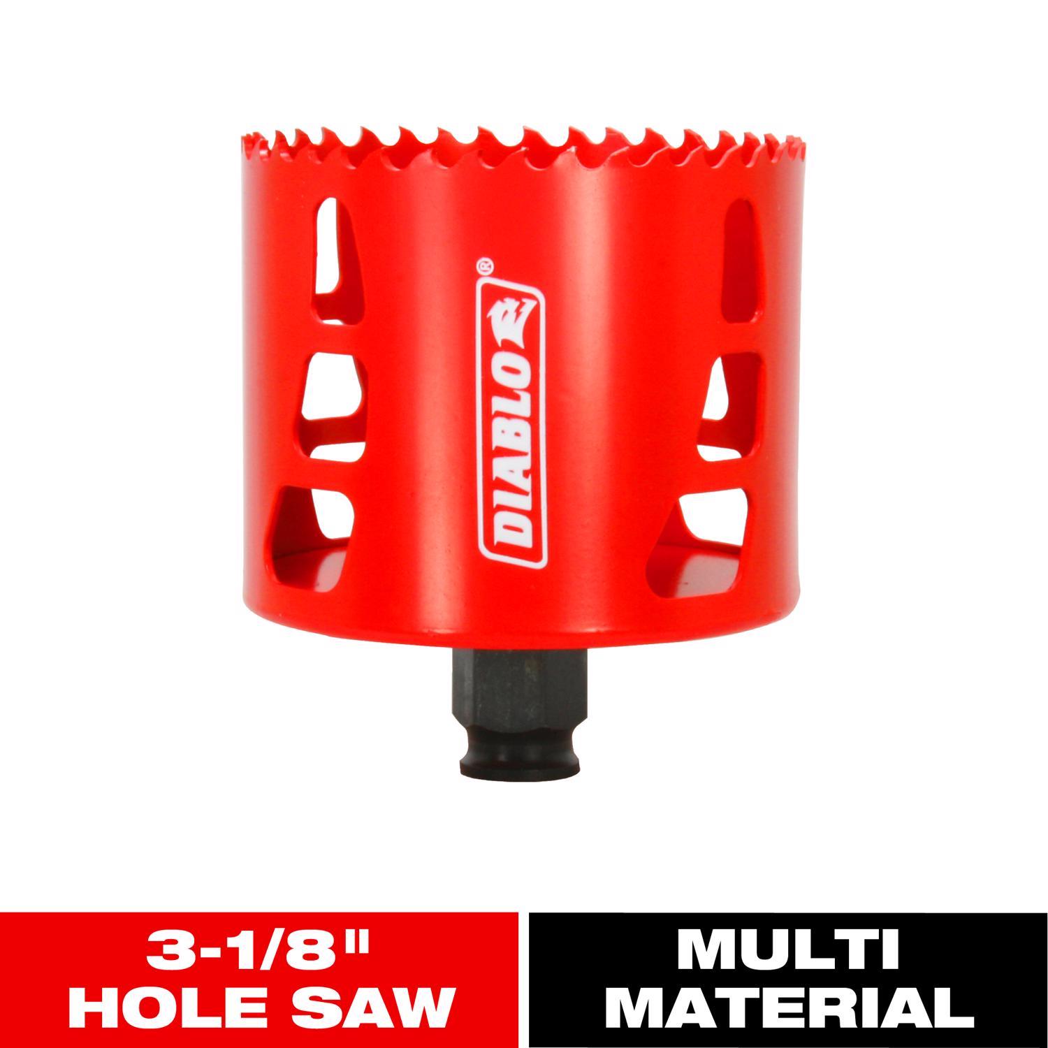 Diablo Snap-Lock Plus 3-1/8 in. Bi-Metal Hole Saw 1 pc