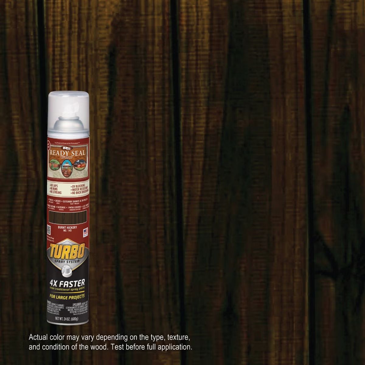 Ready Seal Turbo Spray Natural Burnt Hickory Stain 24 oz.