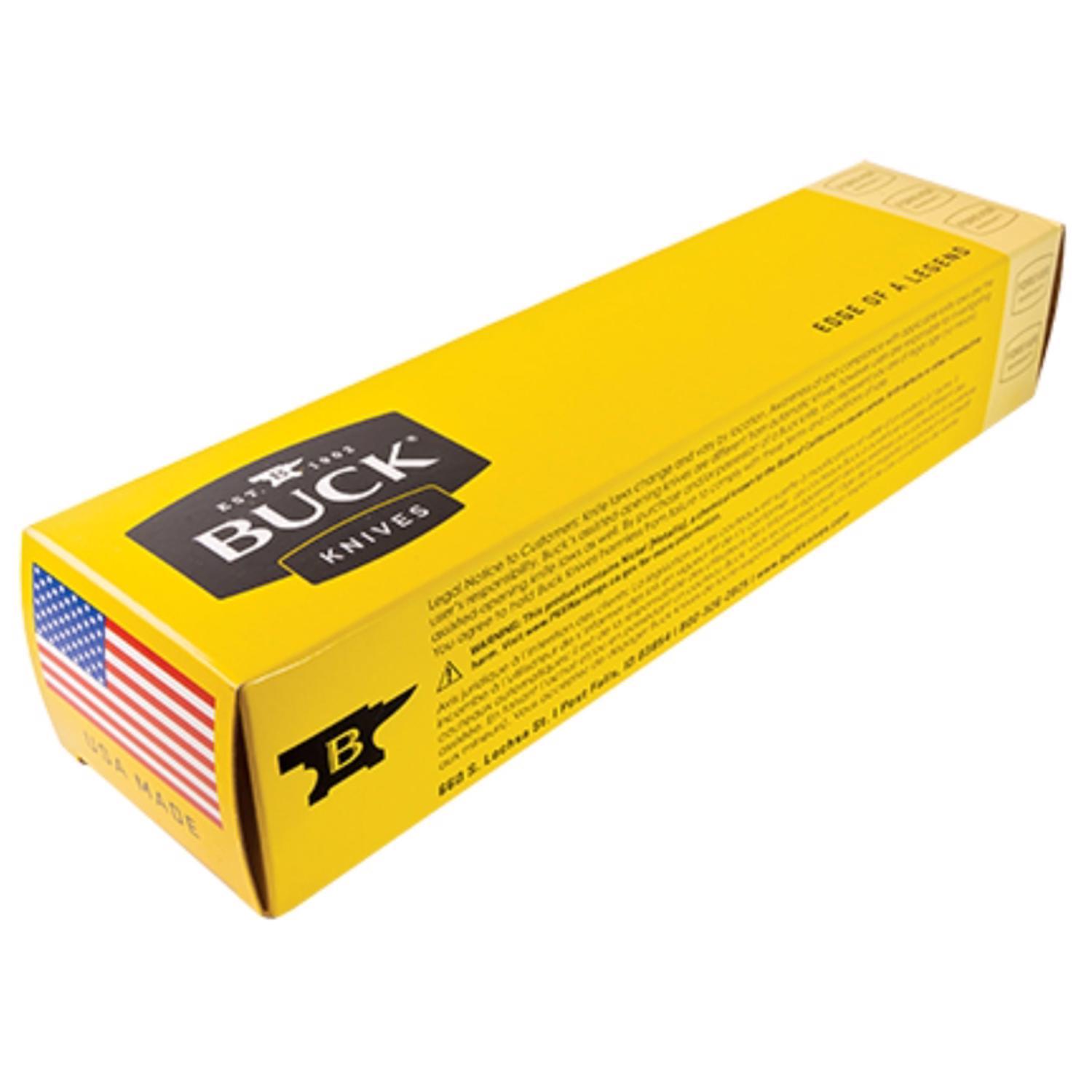 Buck Knives Black 420 HC Stainless Steel > 6 in. Fixed Blade Knife