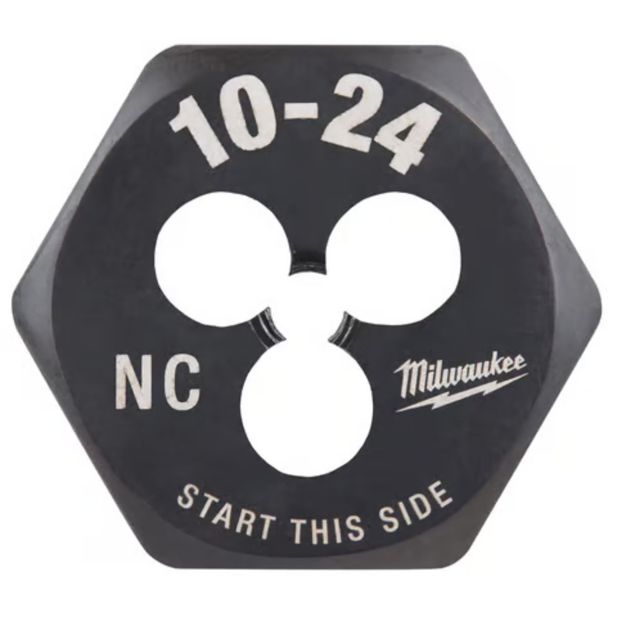Milwaukee SAE 10-24 NC 1 in. Hex Threading Die