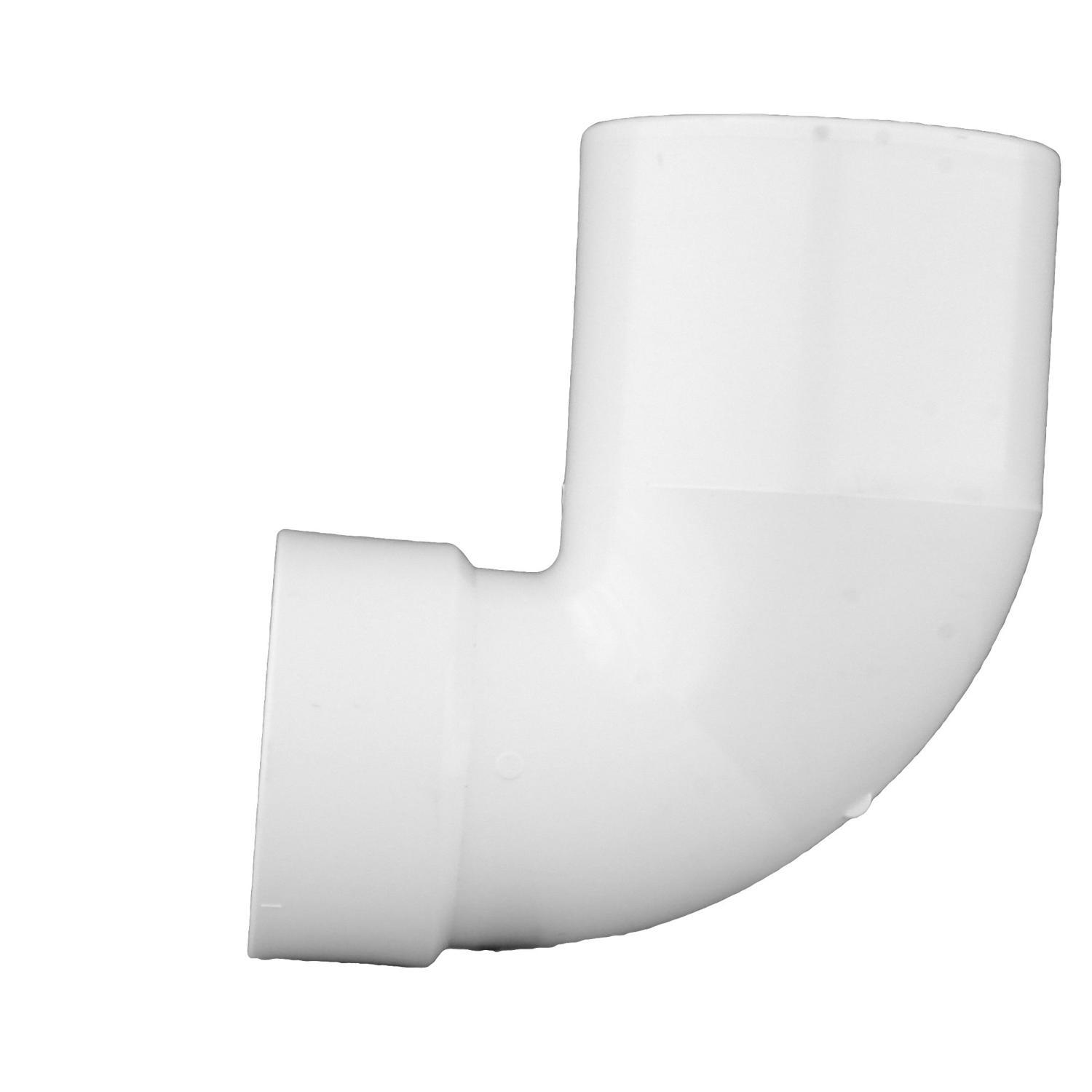 Charlotte Pipe Schedule 40 4 in. Hub X 3 in. D Spigot PVC 7 in. Closet Flange 1 pk