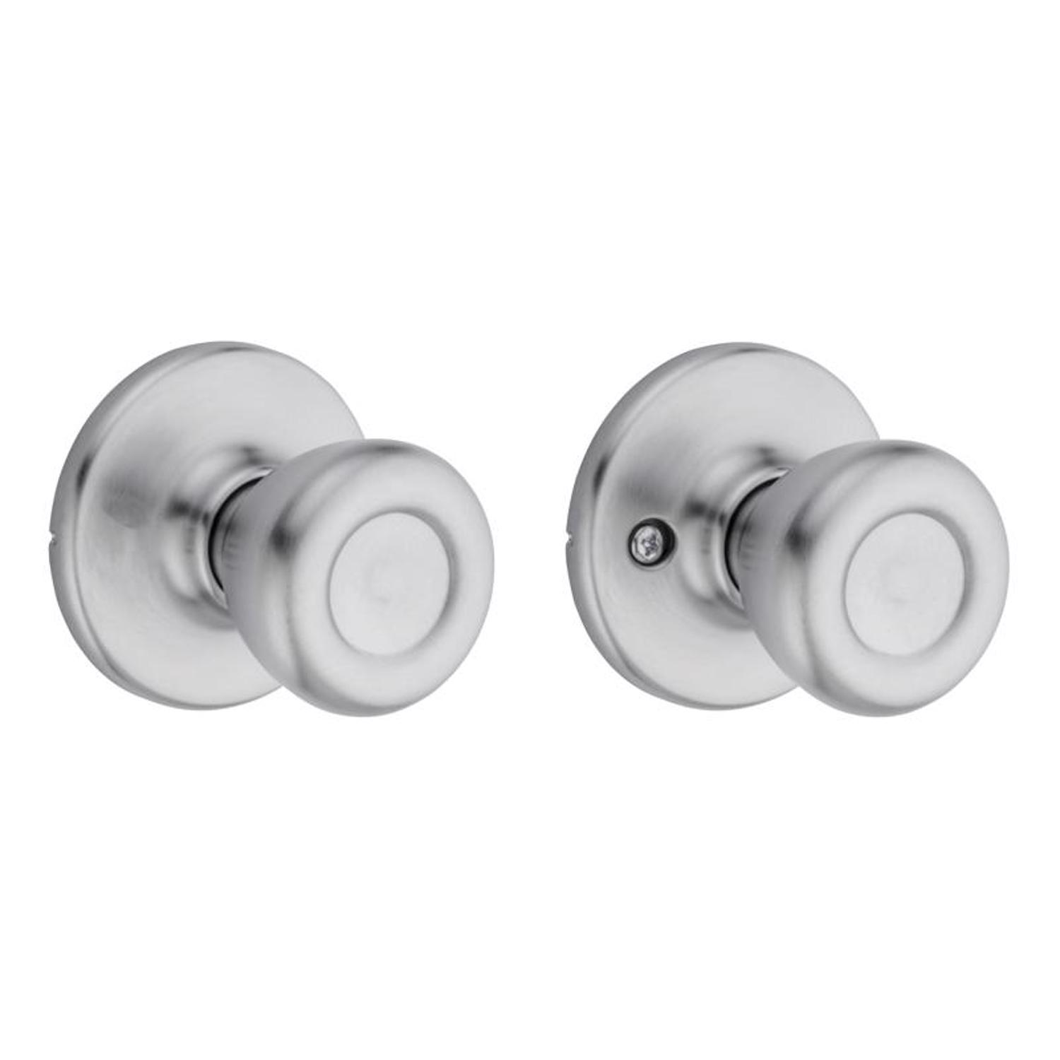 Kwikset Tylo Satin Chrome Passage Door Knob
