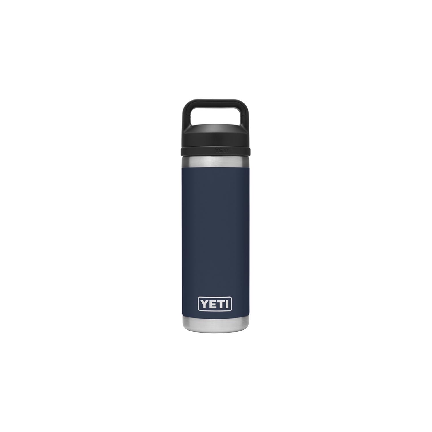 YETI Rambler 18 oz Navy BPA Free Bottle with Chug Cap