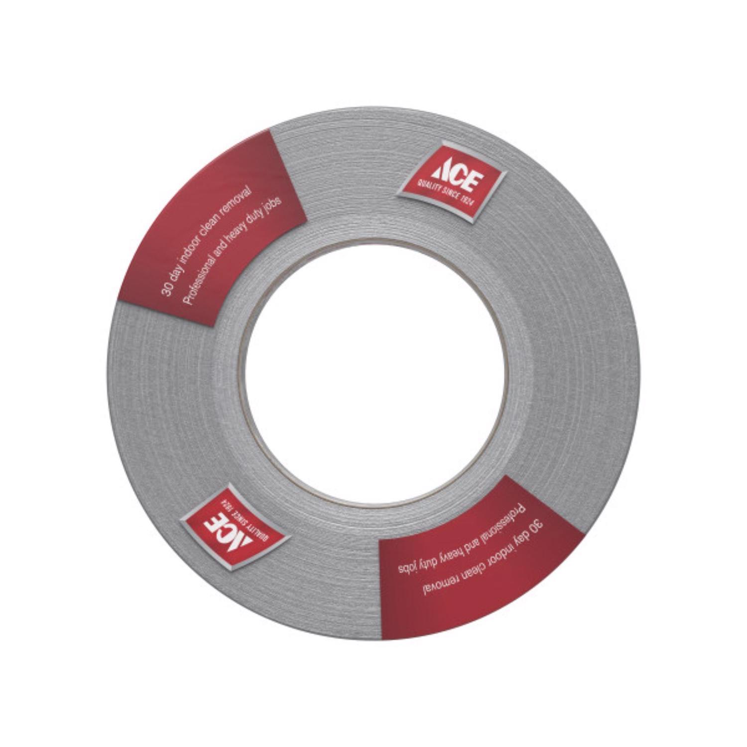 ACE 1.88 in. W X 60 yd L Gray Duct Tape