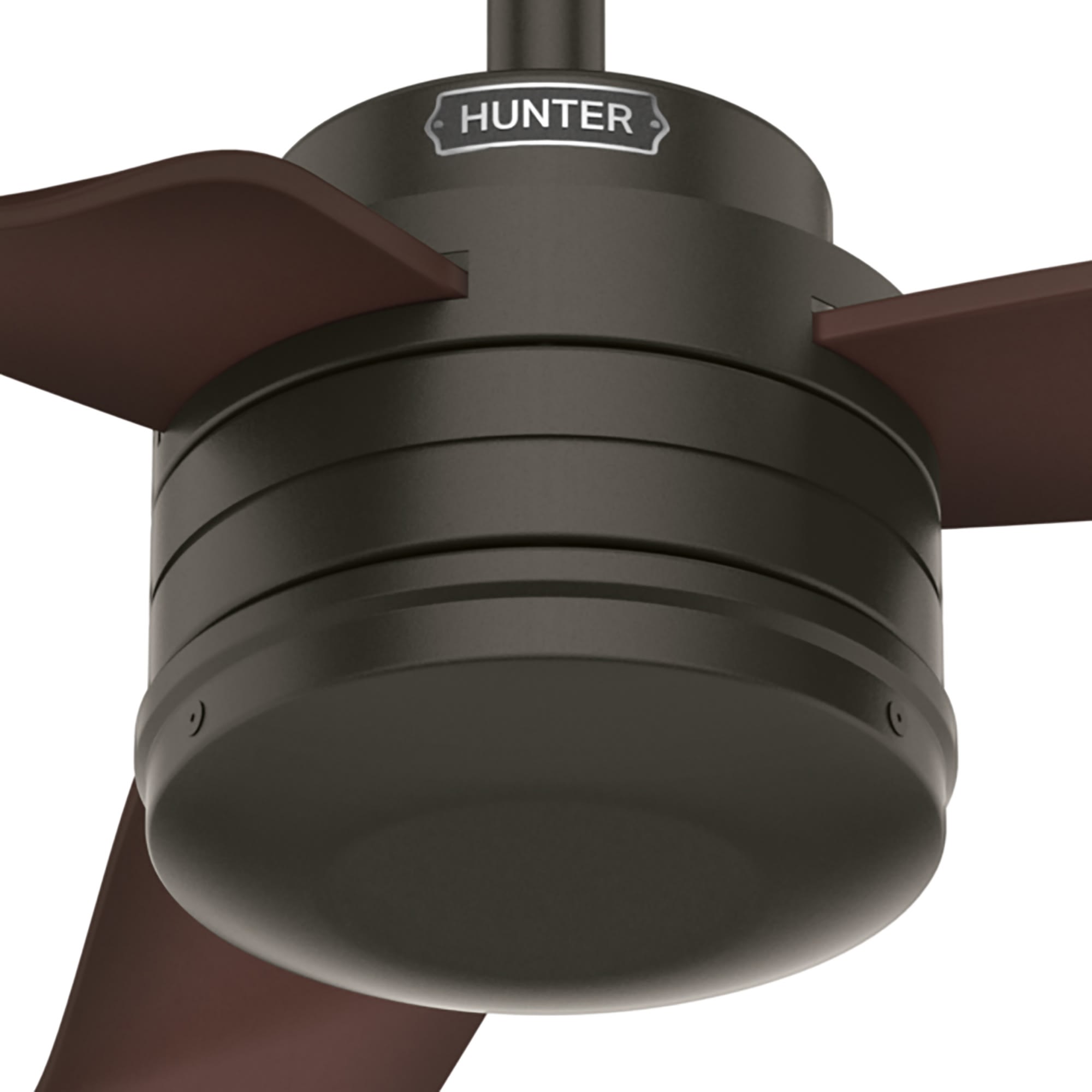 Hunter Fan Cabo Frio 52 inch New Bronze with Coffee Beech Blades Outdoor Ceiling Fan