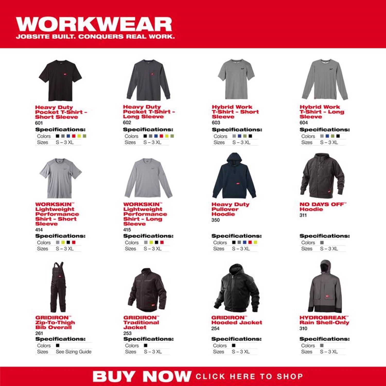 Milwaukee L Short Sleeve Men's Crew Neck Gray Hybrid Work Tee Shirt